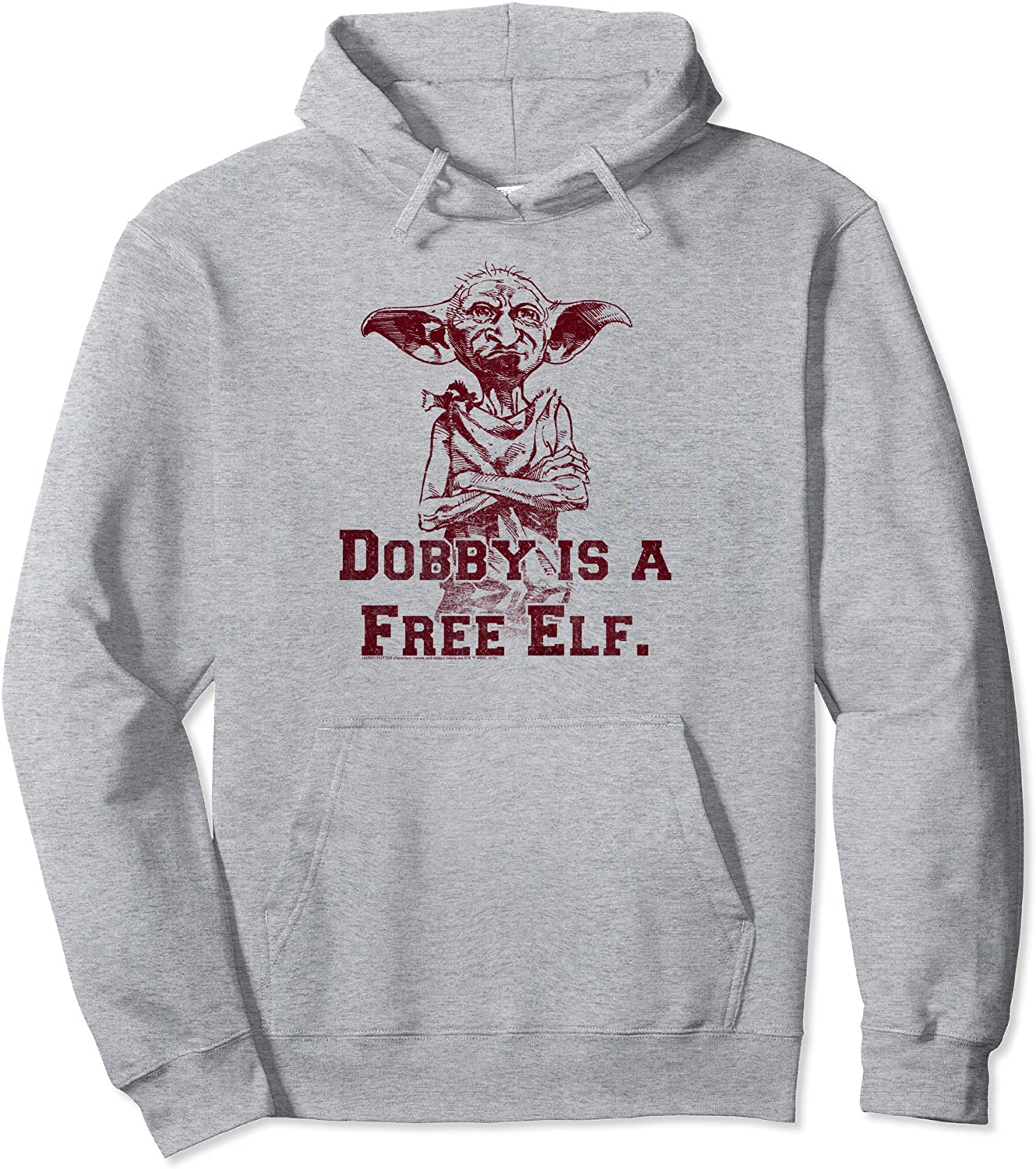 Harry Potter Dobby Is A Free Elf Pullover Hoodie