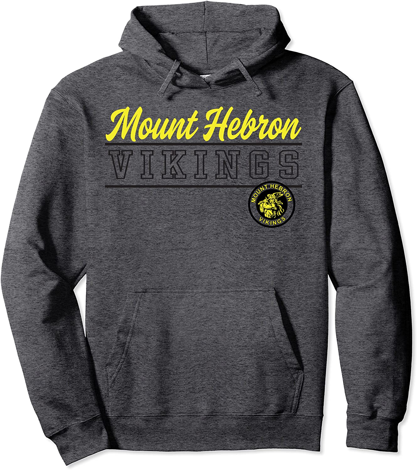 Mount Hebron High School Vikings Pullover Hoodie C4