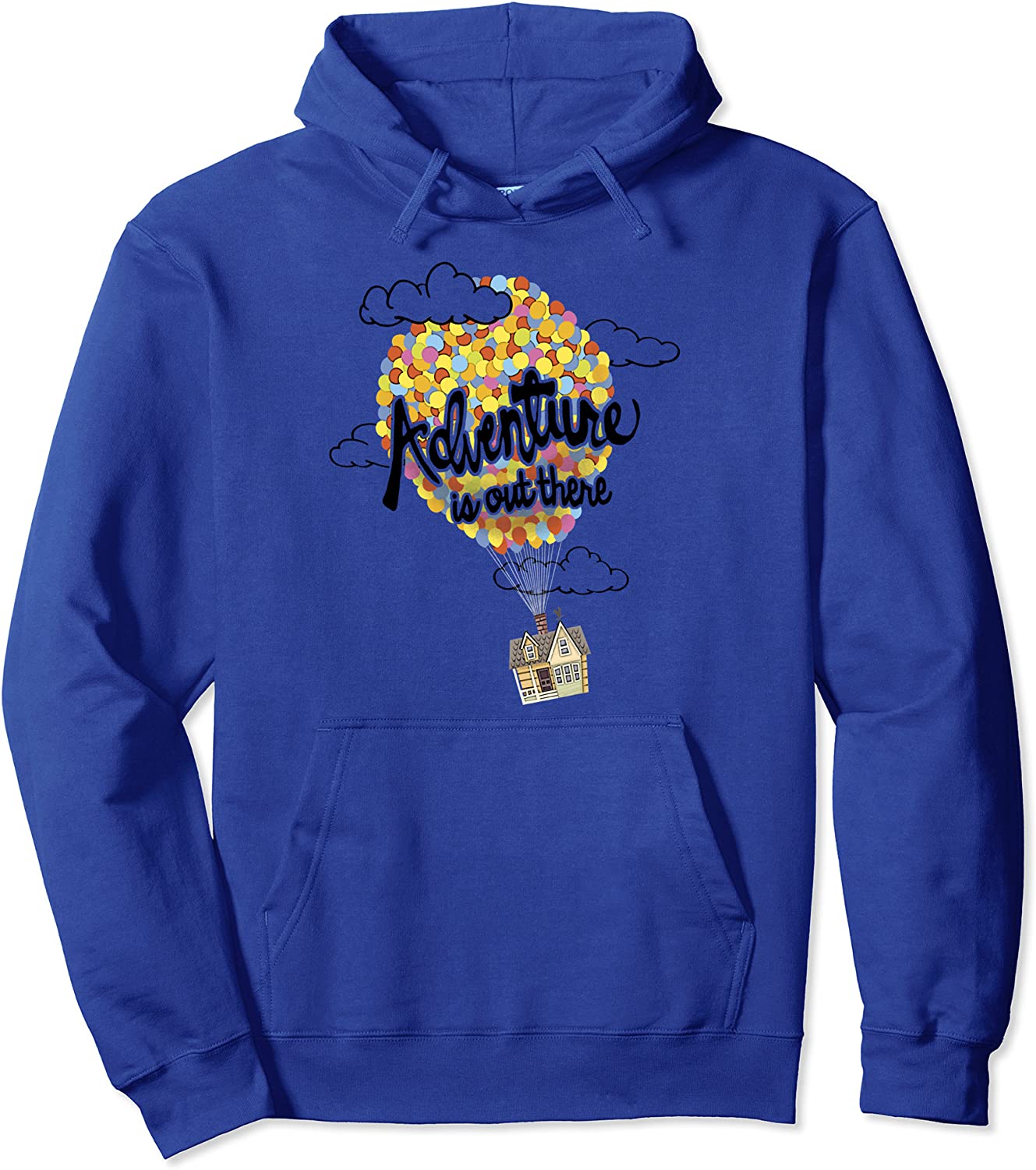Disney Pixar Up Adventure House Balloon Hoodie