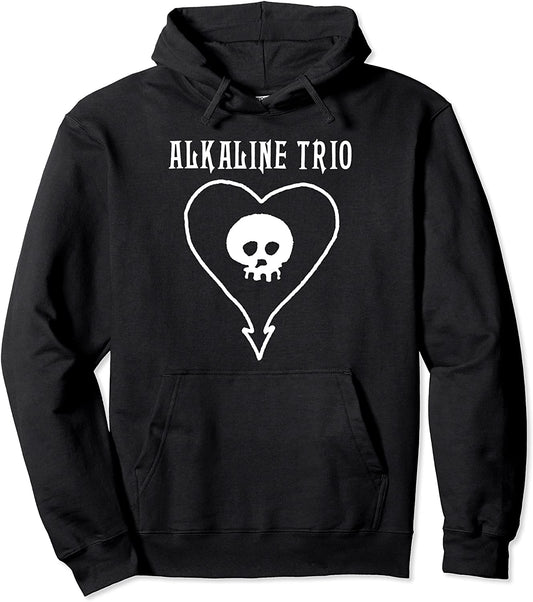 Alkaline Trio - Official Merchandise - Classic Heartskull Pullover Hoodie