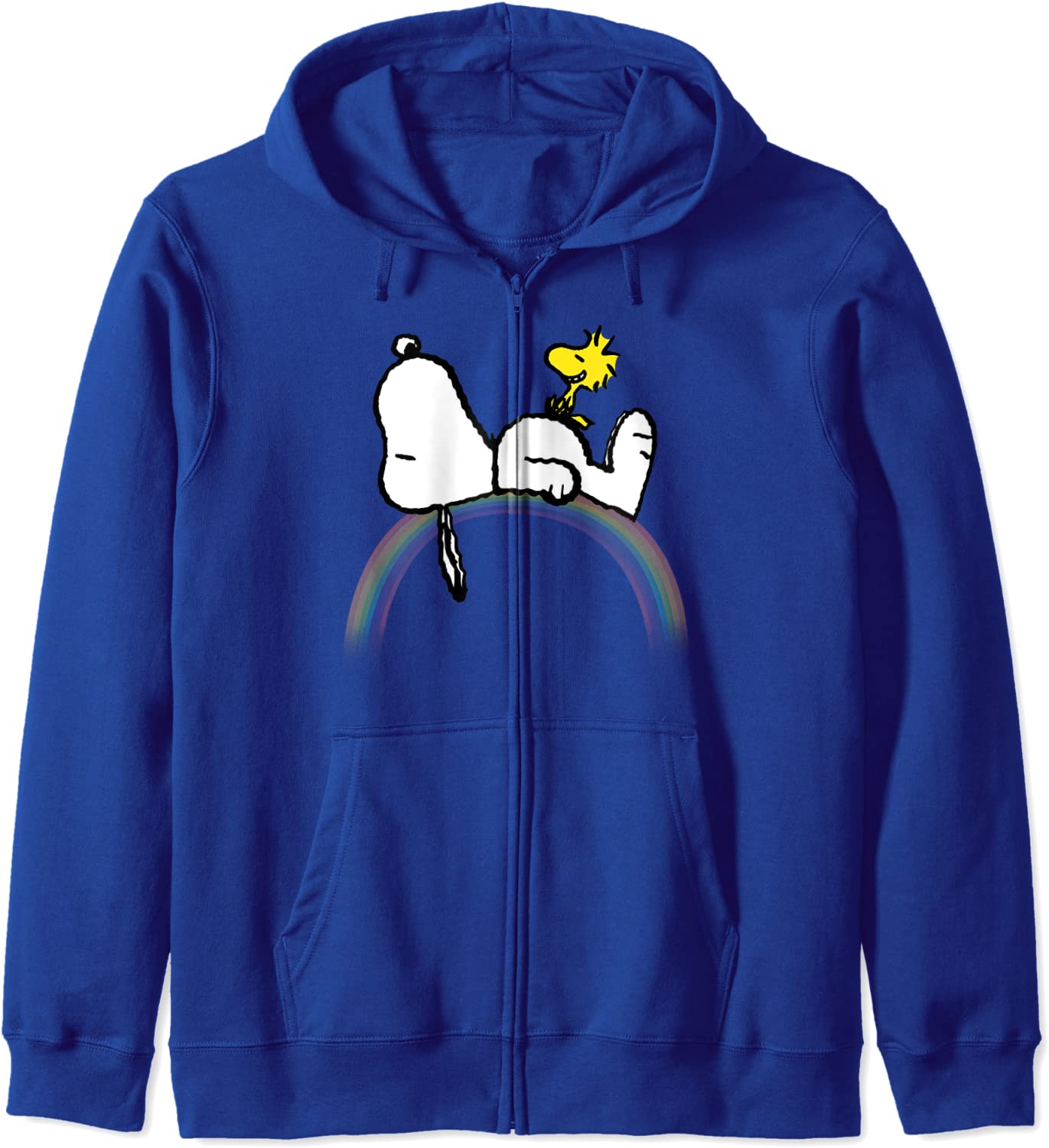 Peanuts Snoopy Woodstock rainbow T-shirt Hoodie