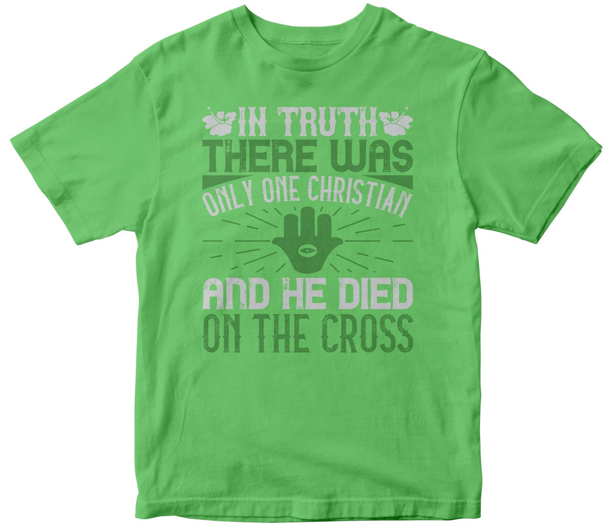In Truth,There Was Only One Christian And He Died On The Cross