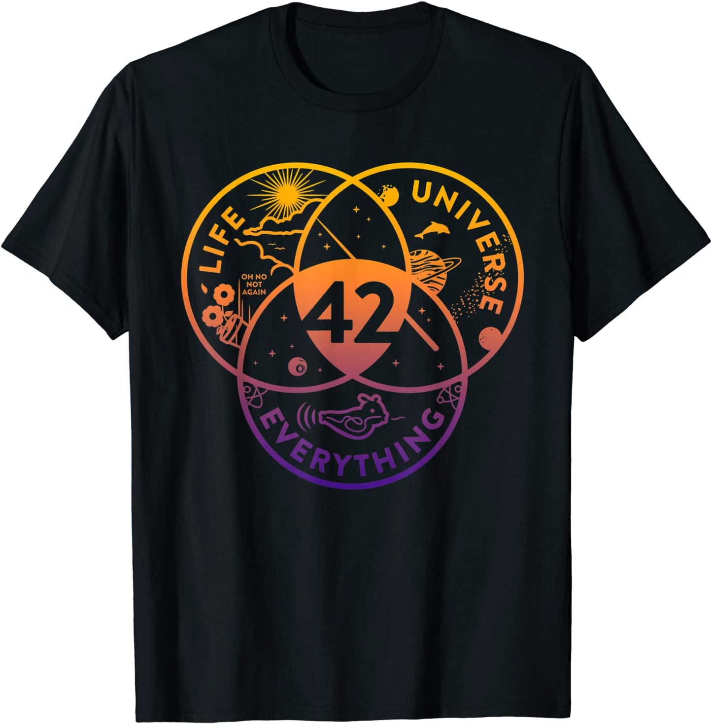 The Answer To Life Universe And Everything T-shirt