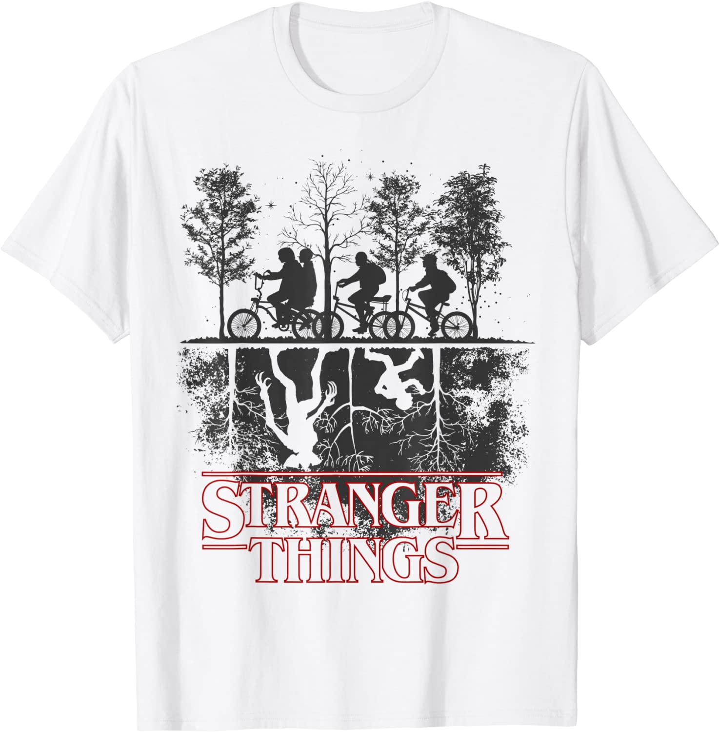 Stranger Things The Upside Down Logo T-Shirt