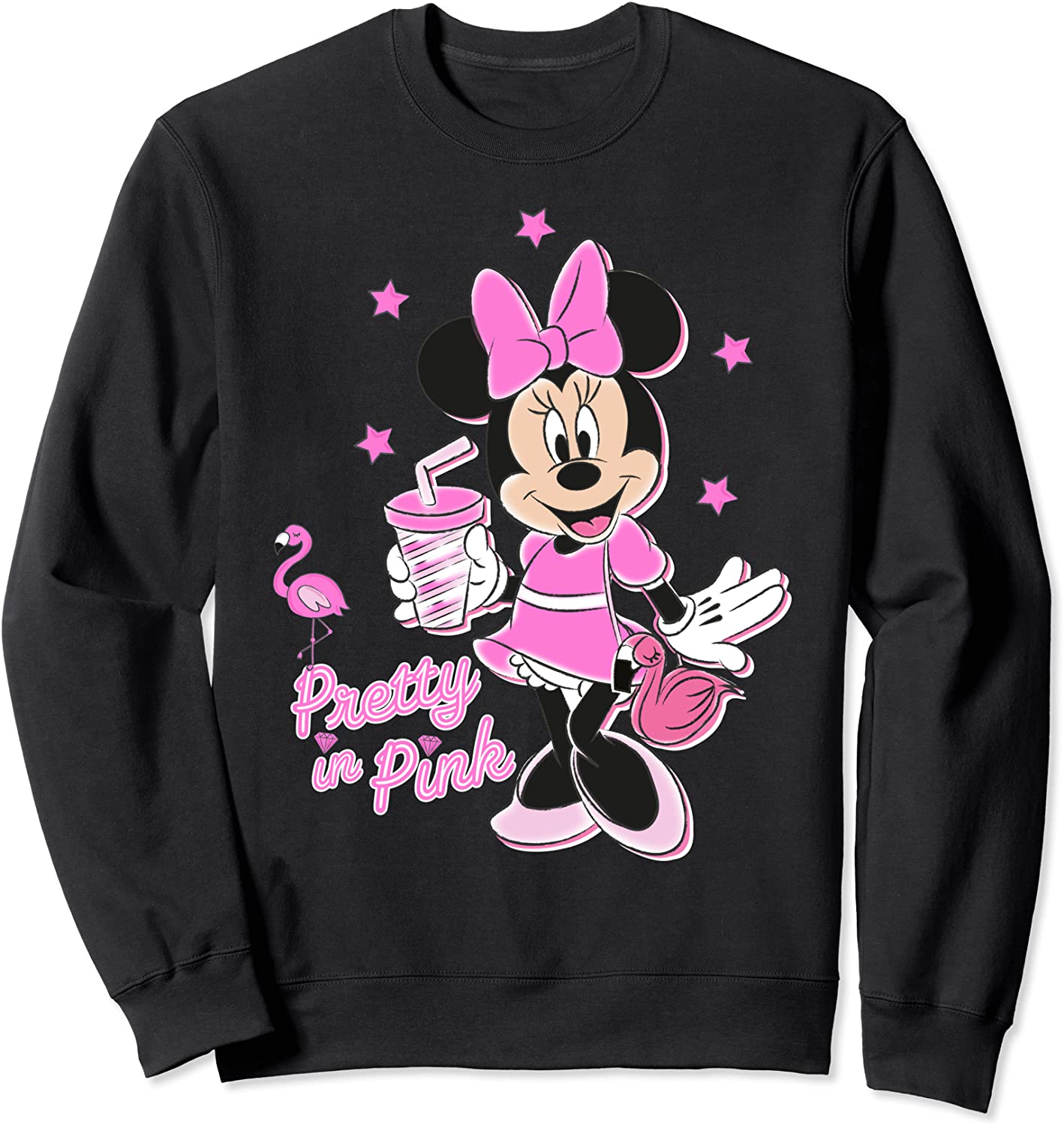 Disney Minnie Mouse Unicorn Pretty in Pink Sweatshirt
