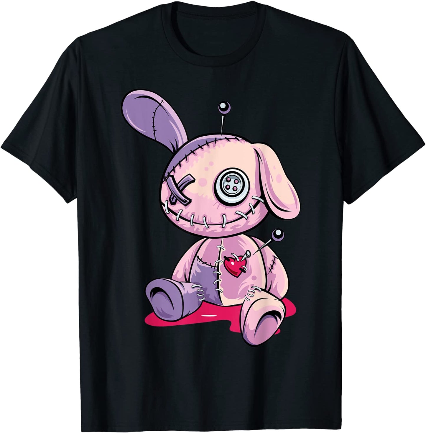 Pastel Goth Creepy Voodoo Doll Cute Aesthetic Doll For Teens T-Shirt