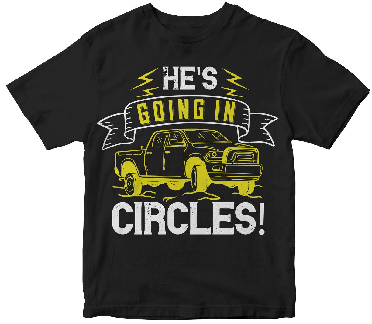 He'S Going In Circles!