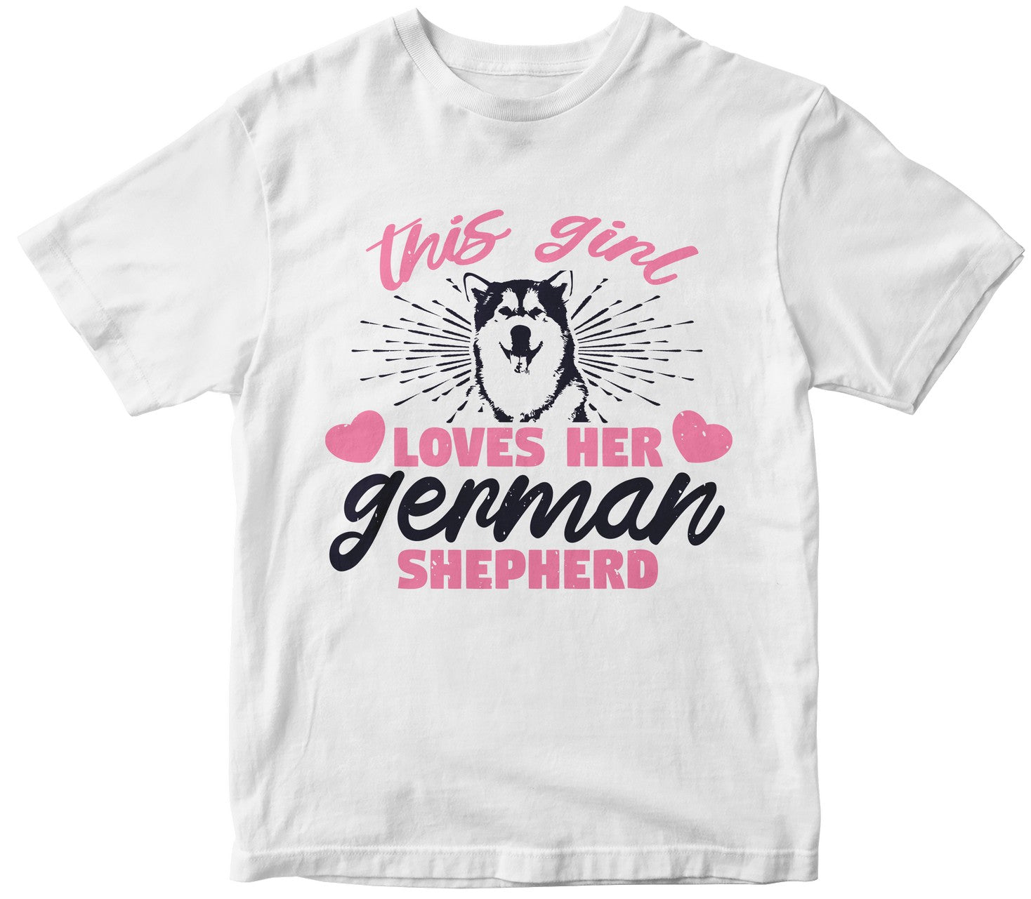 This Girl Loves Her German Shepherd