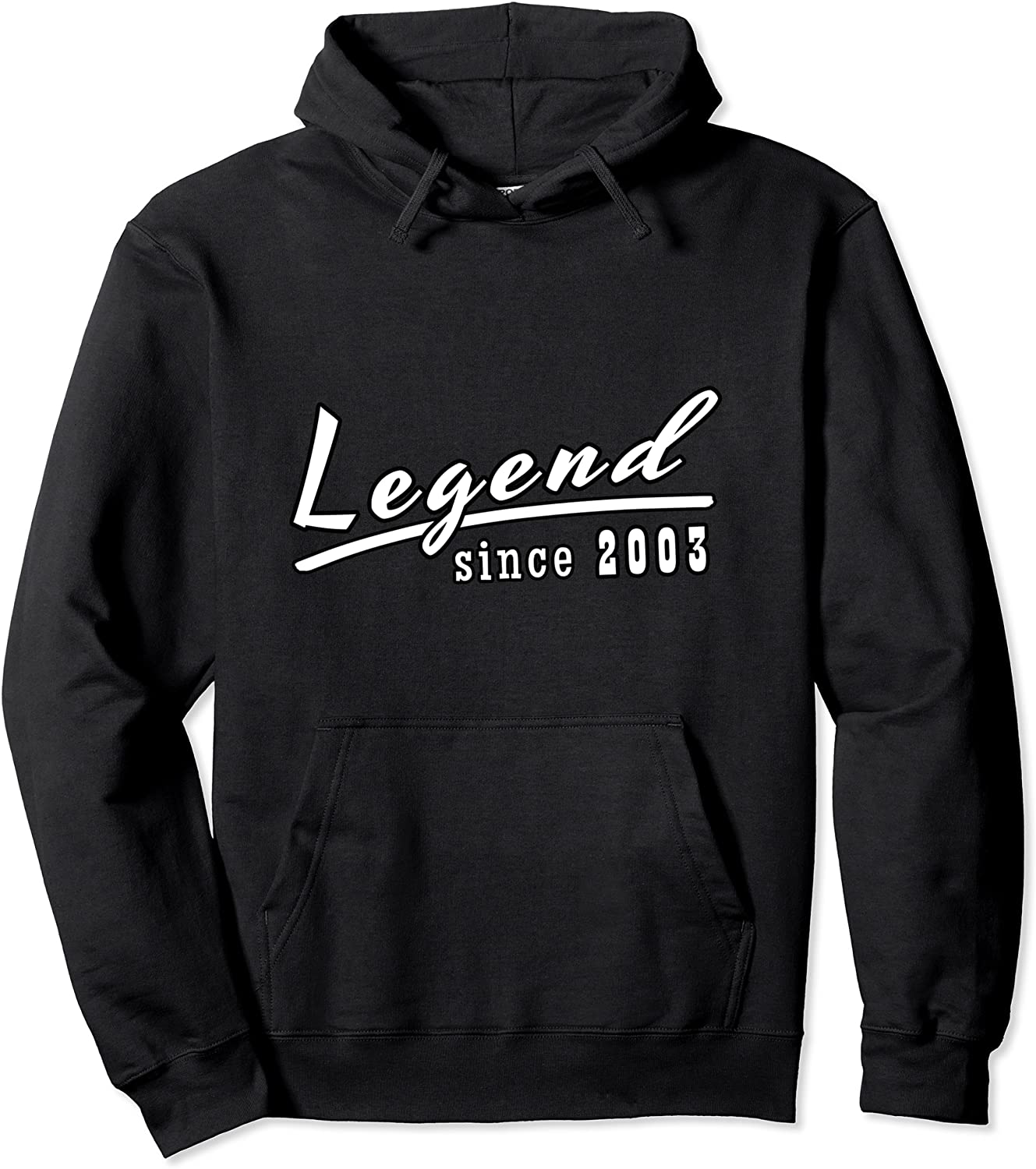 Legend Since 2003 18th Birthday Vintage Retro Funny Pullover Hoodie