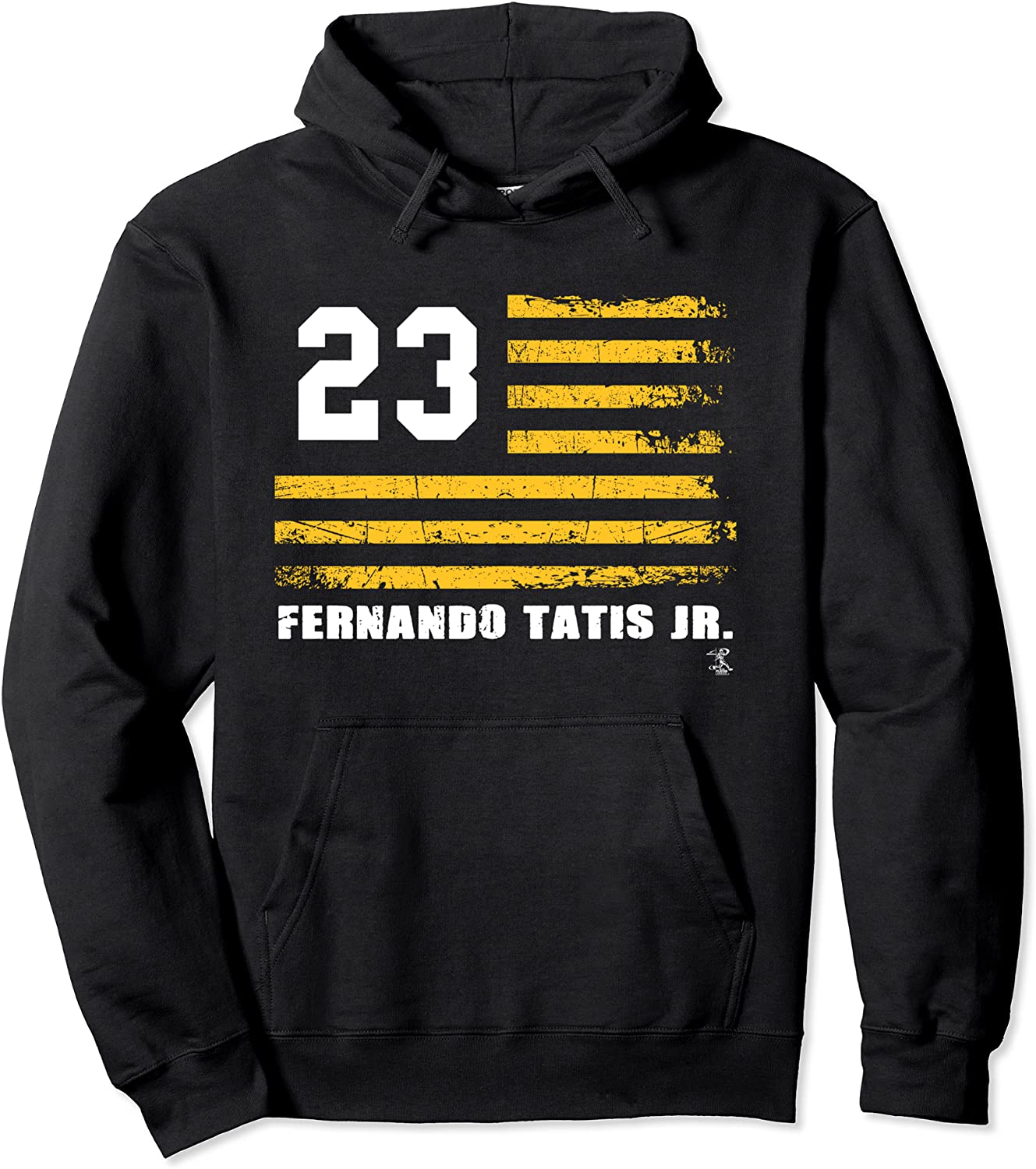 Fernando Tatis Jr Vintage Flag Gameday Pullover Hoodie