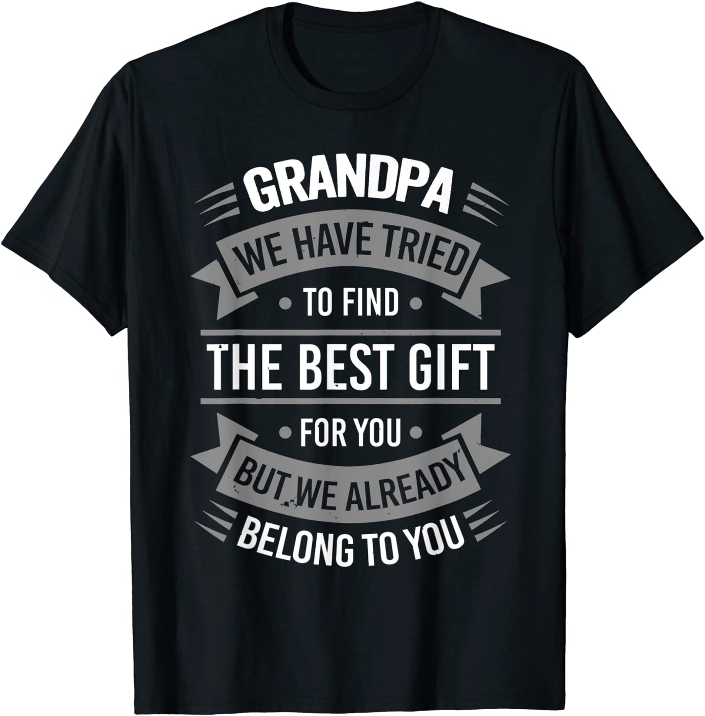 Funny Fathers Day Shirt for Grandpa from Granddaughter T-Shirt