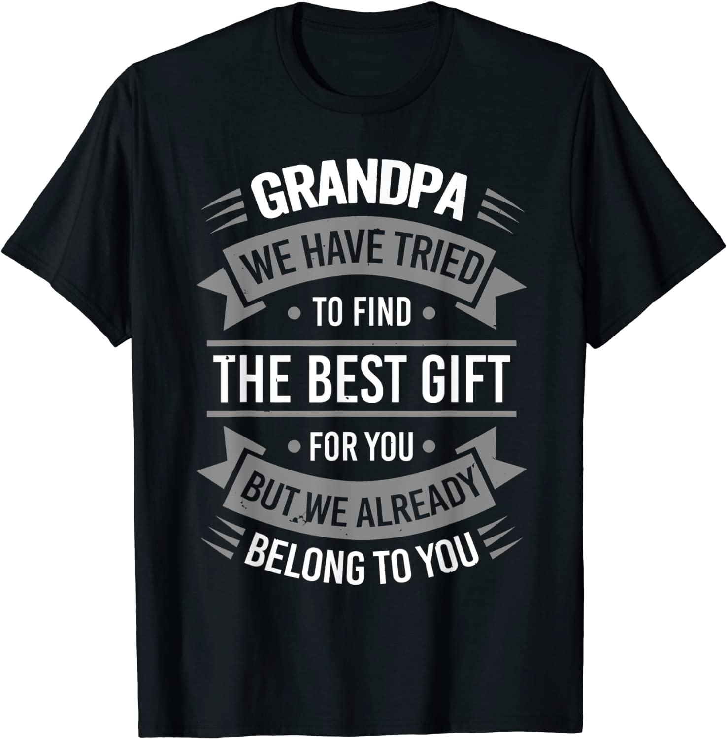 Funny Fathers Day Shirt for Grandpa from Granddaughter T-Shirt