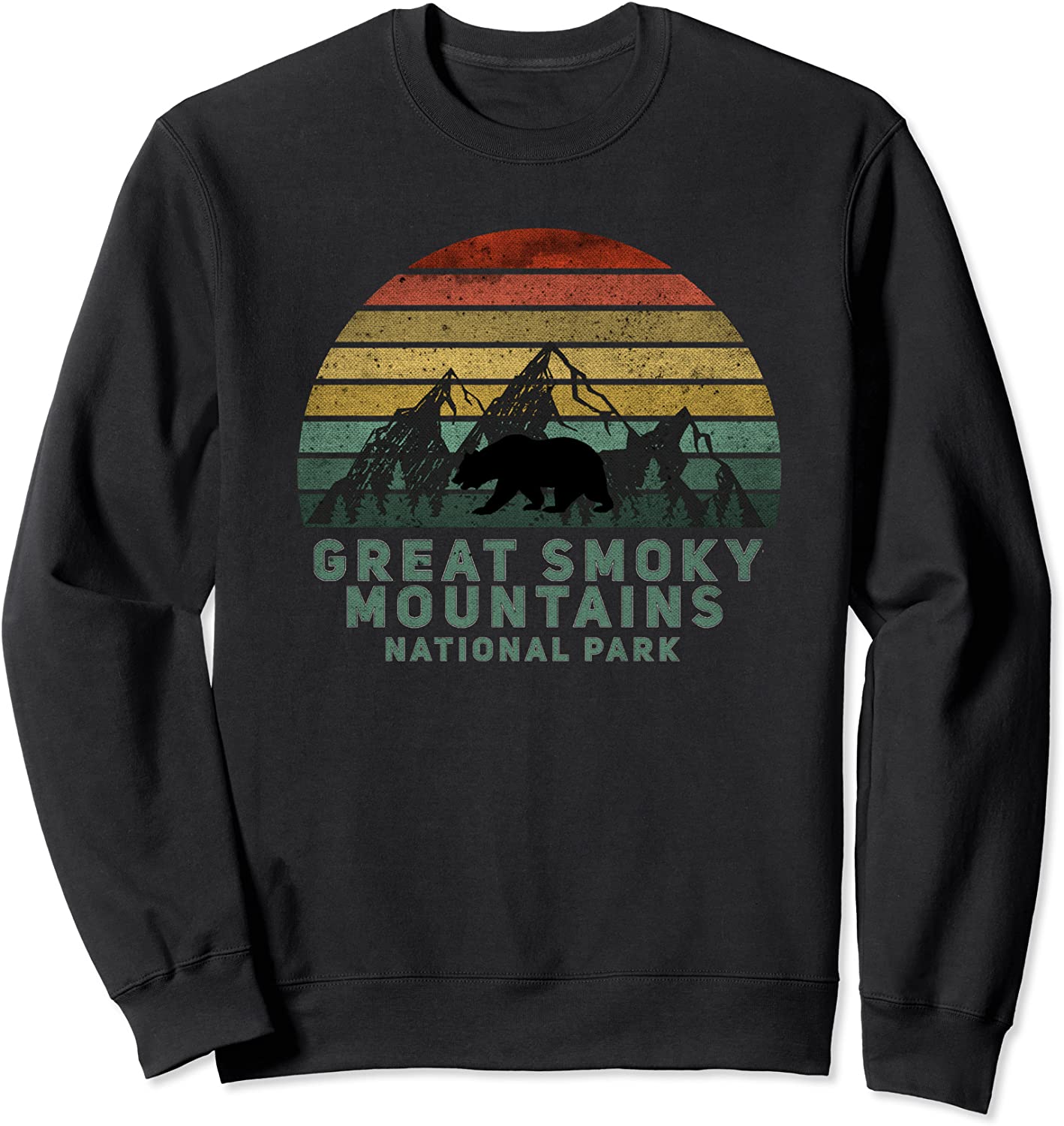 Vintage Great Smoky Mountains National Park Bear Sweatshirt