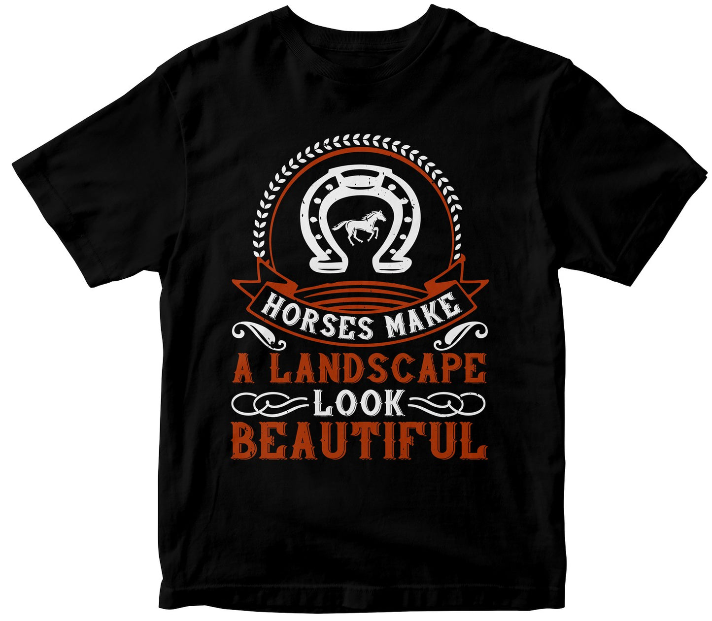 Horses Make A Landscape Look Beautiful