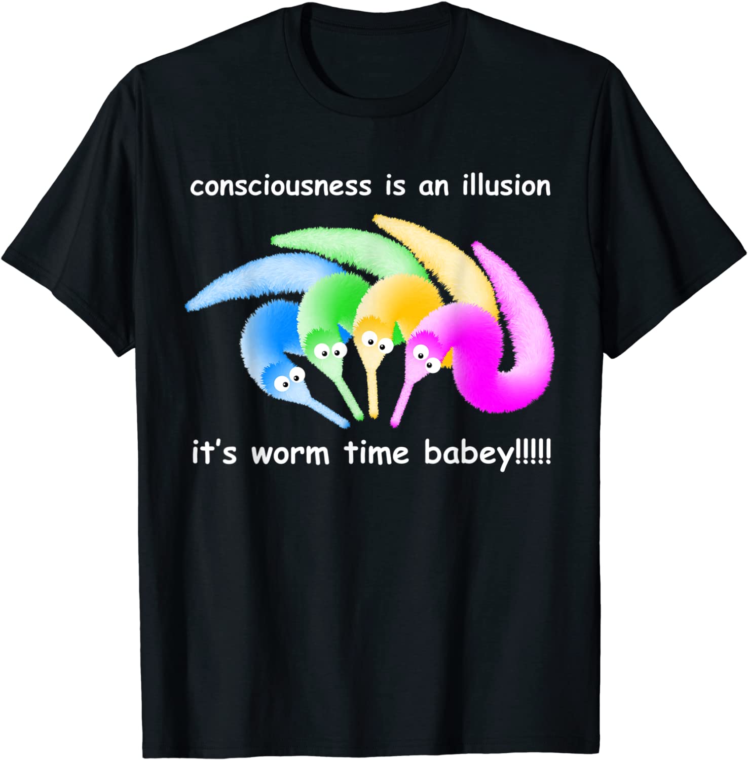 Death is Inevitable Shirt Magic Worm on a String Meme T-Shirt