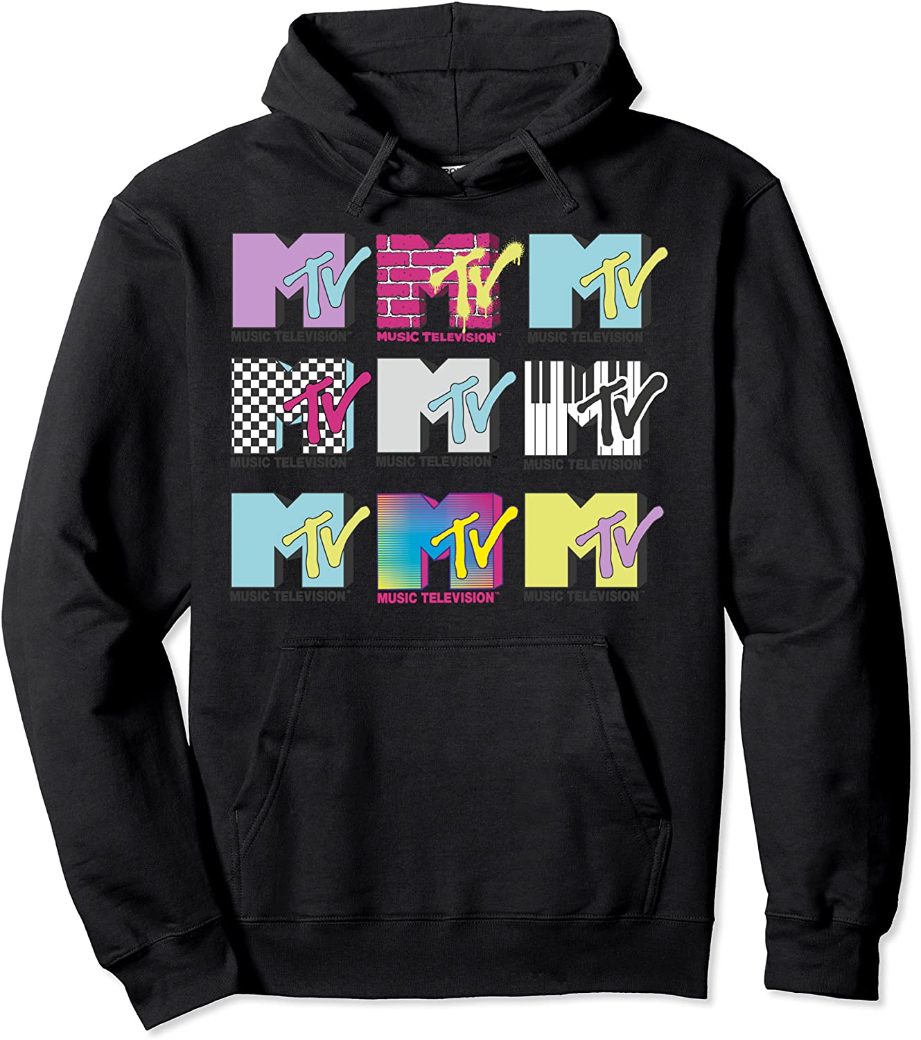MTV Logo Stacked Up Hoodie