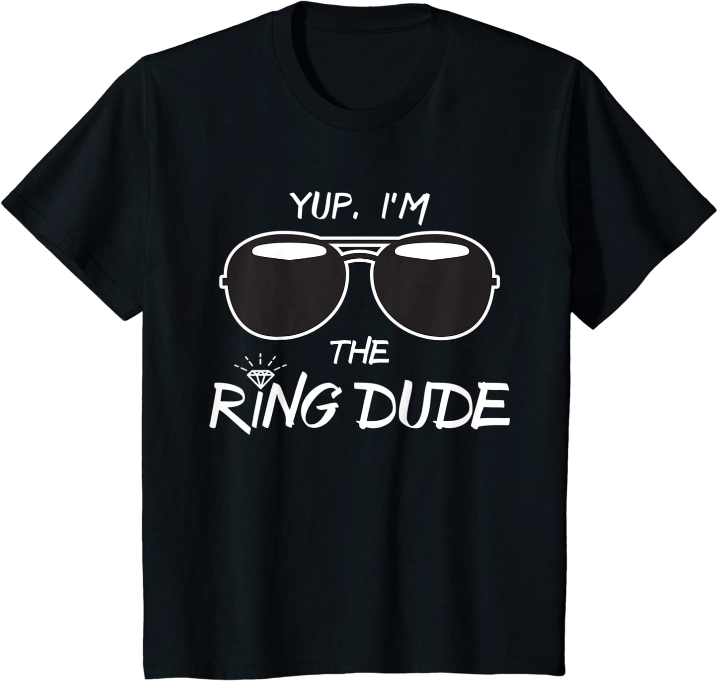Kids Yup Im The Ring Dude - Funny Kids Ring Bearer TShirt