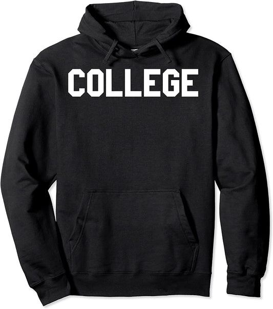 Animal House College Typography Bold Pullover Hoodie