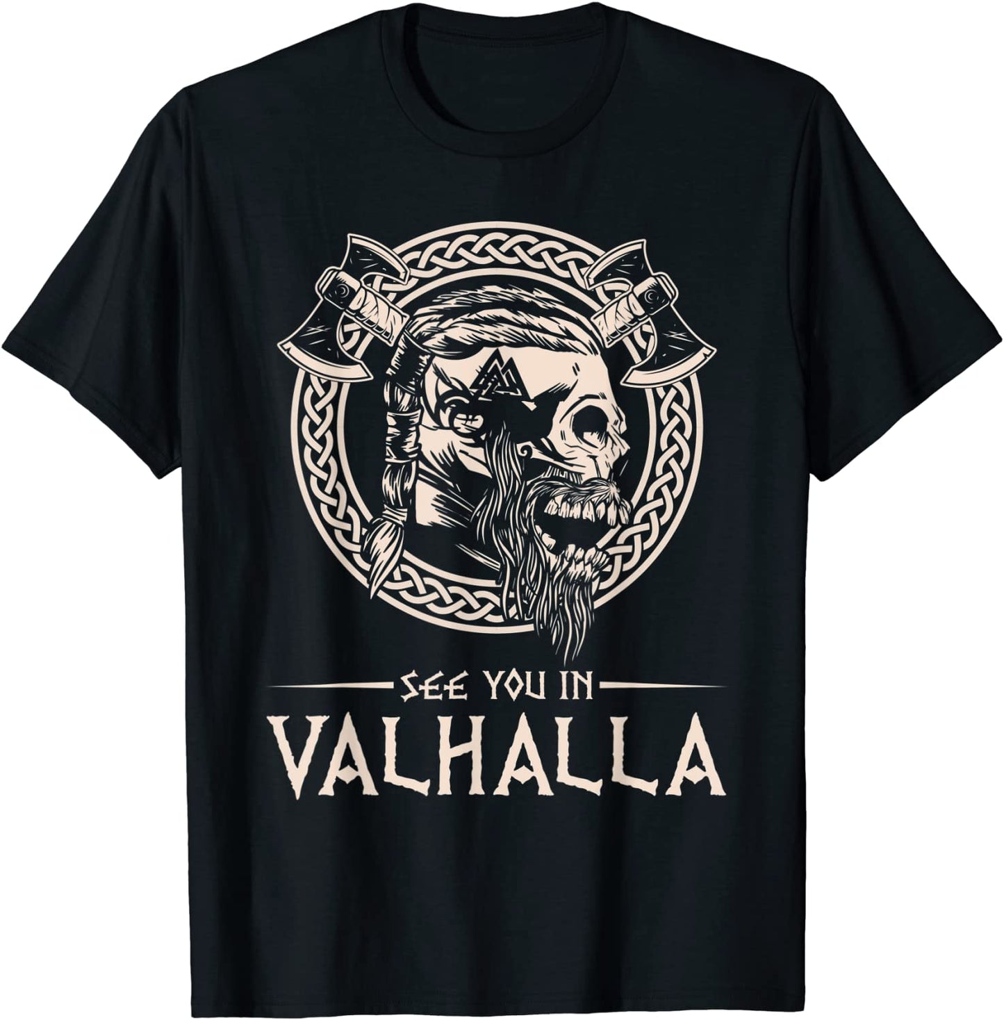 See You In Valhalla Viking T-Shirt