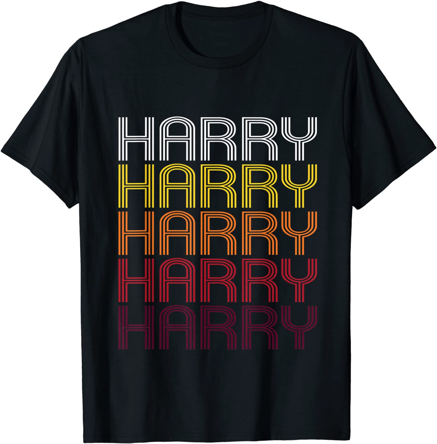 Harry Retro Wordmark Pattern - Vintage Style T-shirt T-Shirt