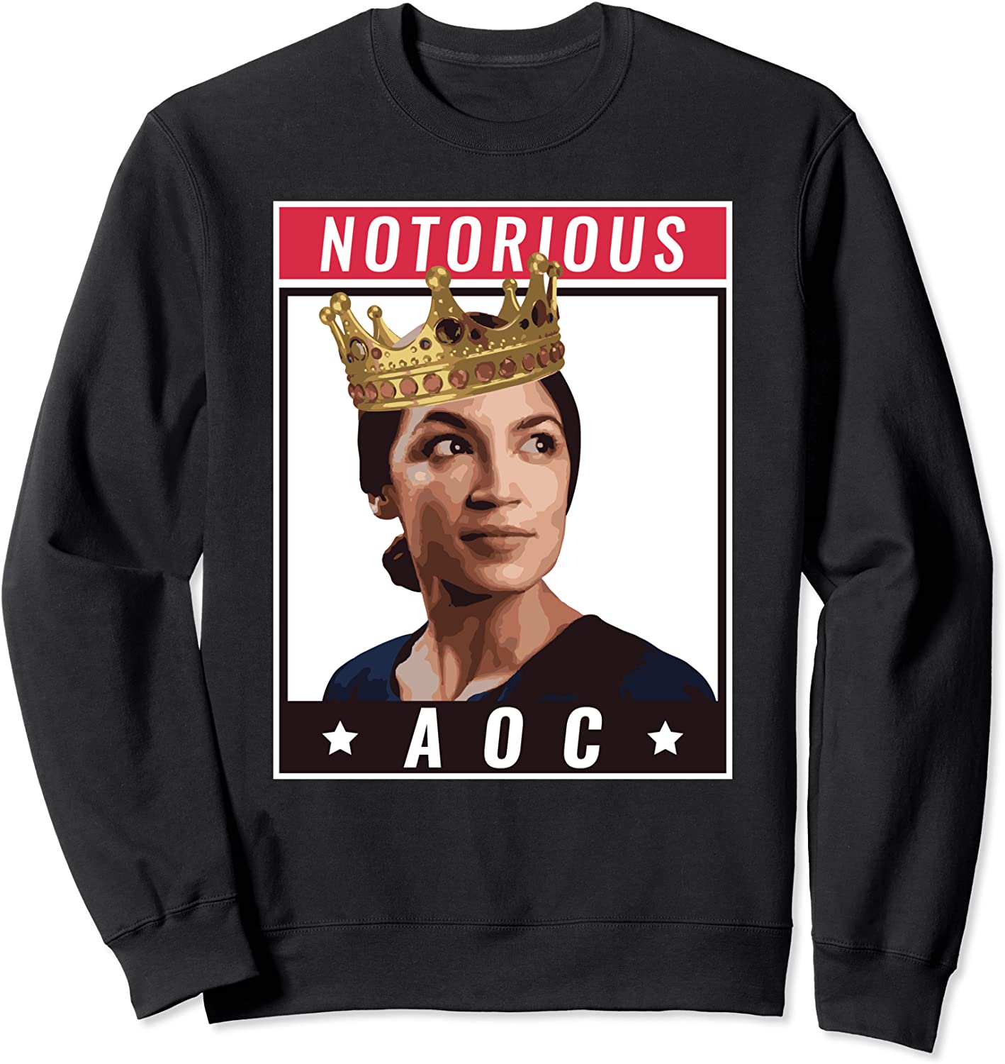 Notorious AOC Democrat 80s Vintage Sweatshirt