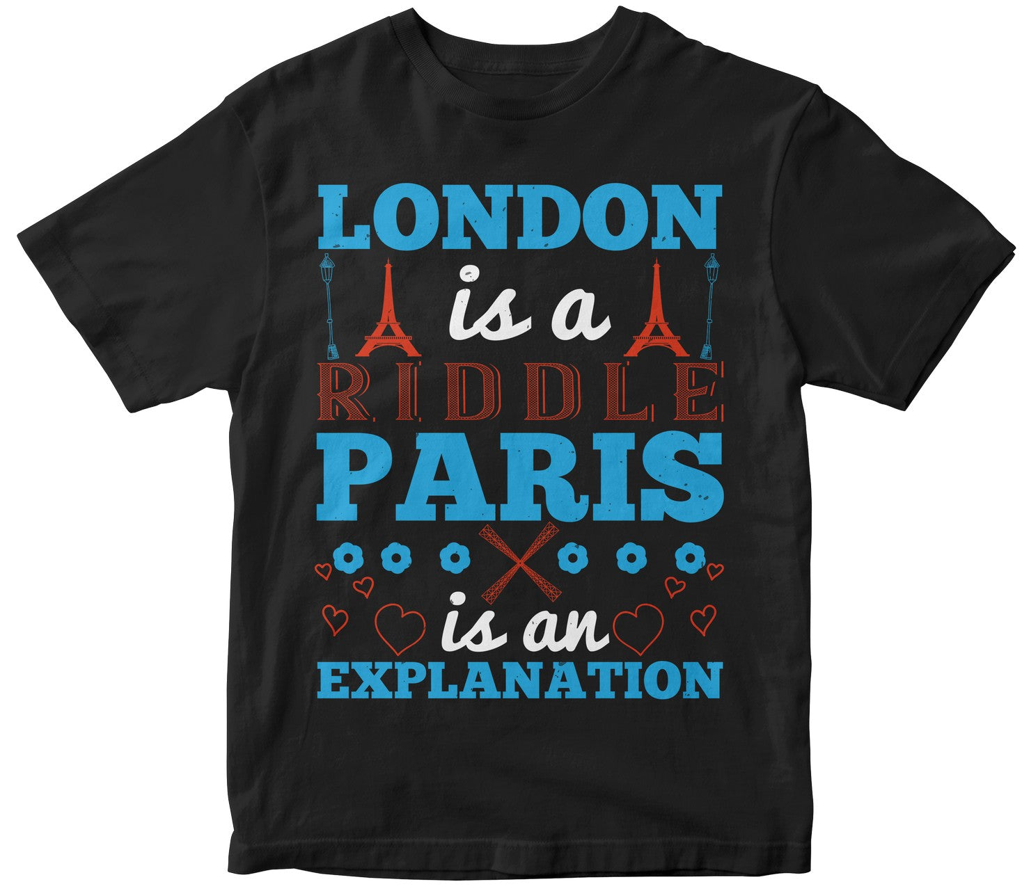 London Is A Riddle. Paris Is An Explanation
