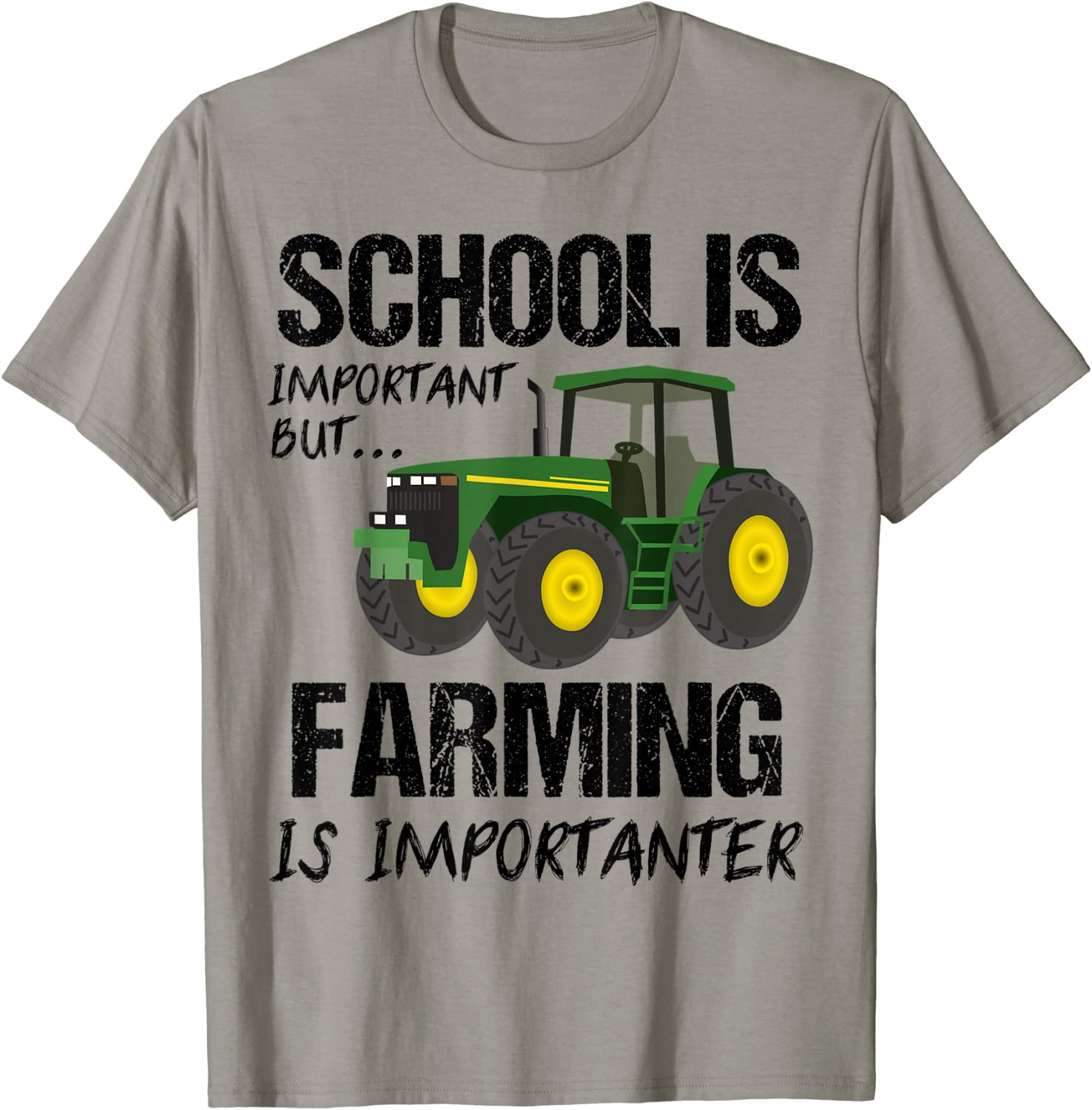But Farming is Importanter Shirt Tractor Farm Farmers Gift T-Shirt