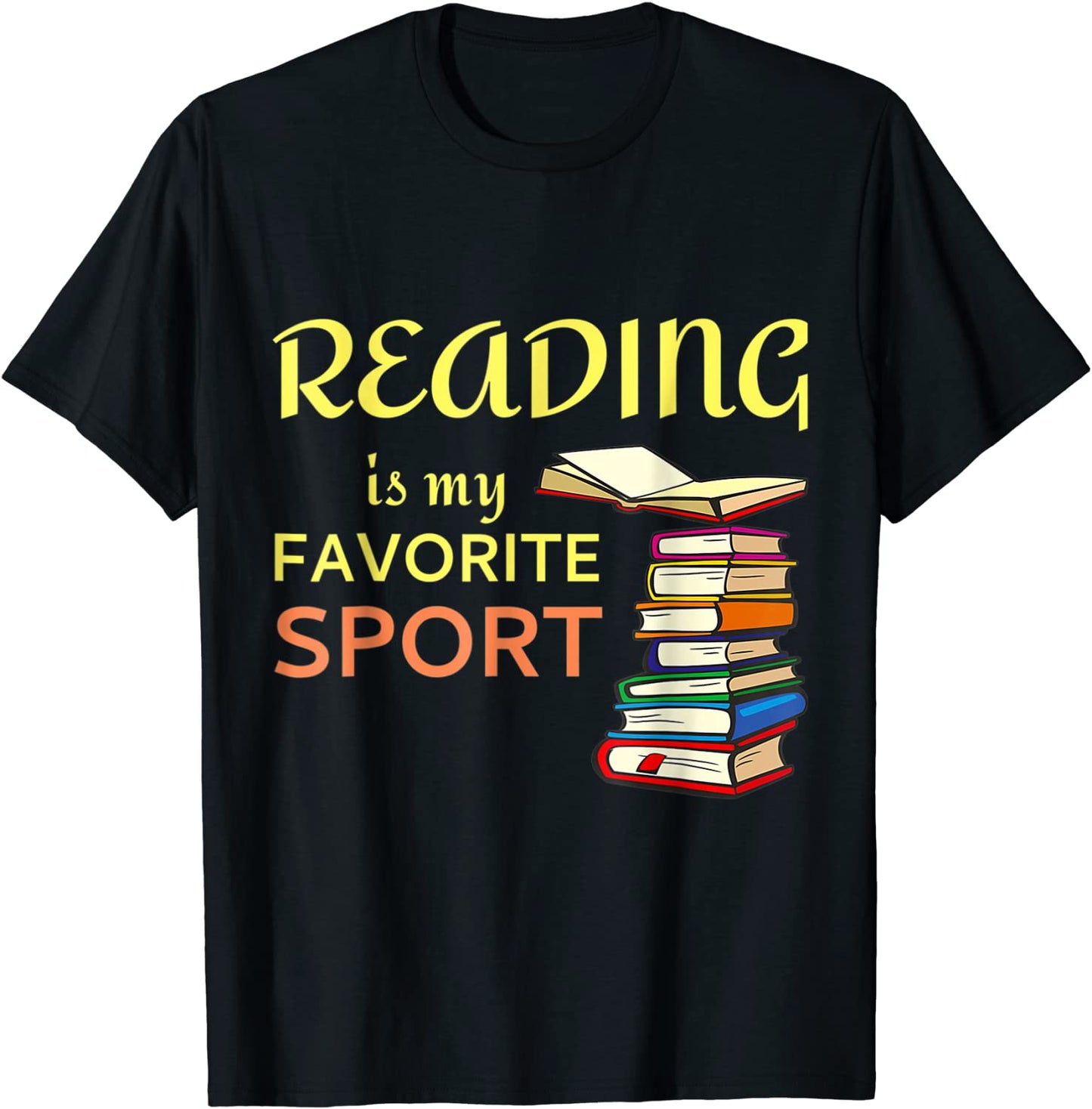 Funny Reading Is My Favorite Sport T-Shirt
