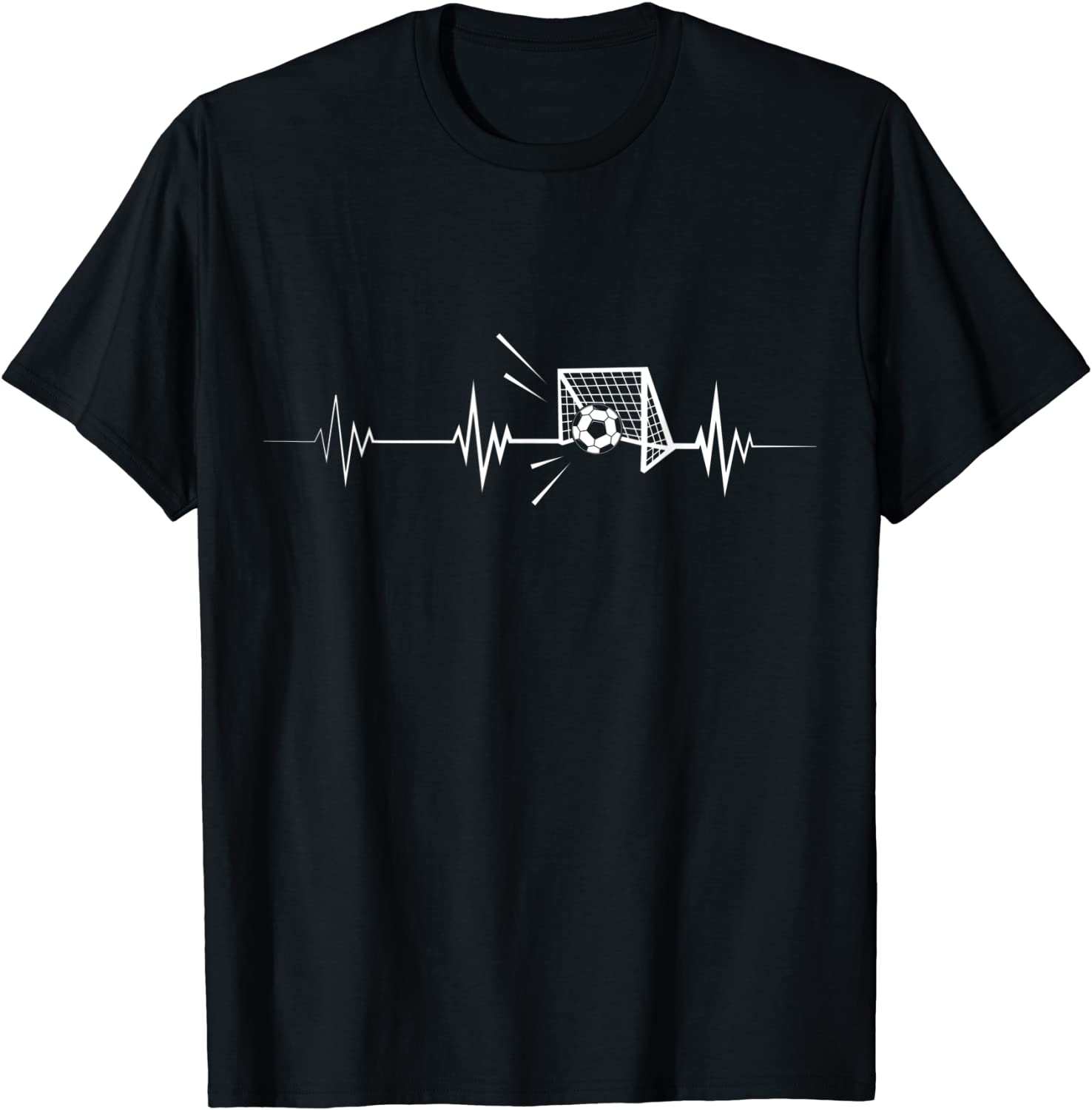 Soccer Heartbeat Sports Lover T-Shirt