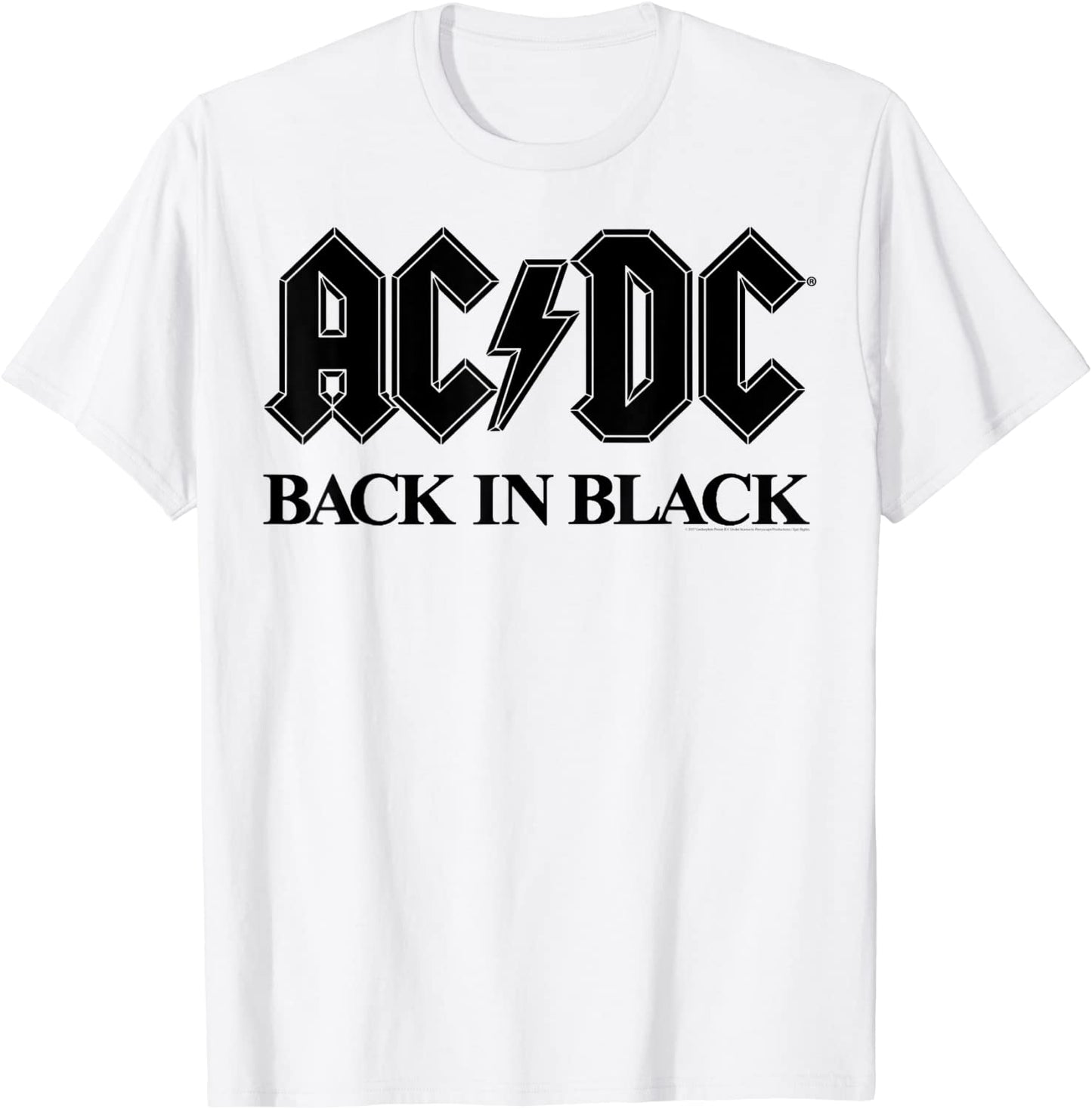ACDC - Bold Black T-Shirt