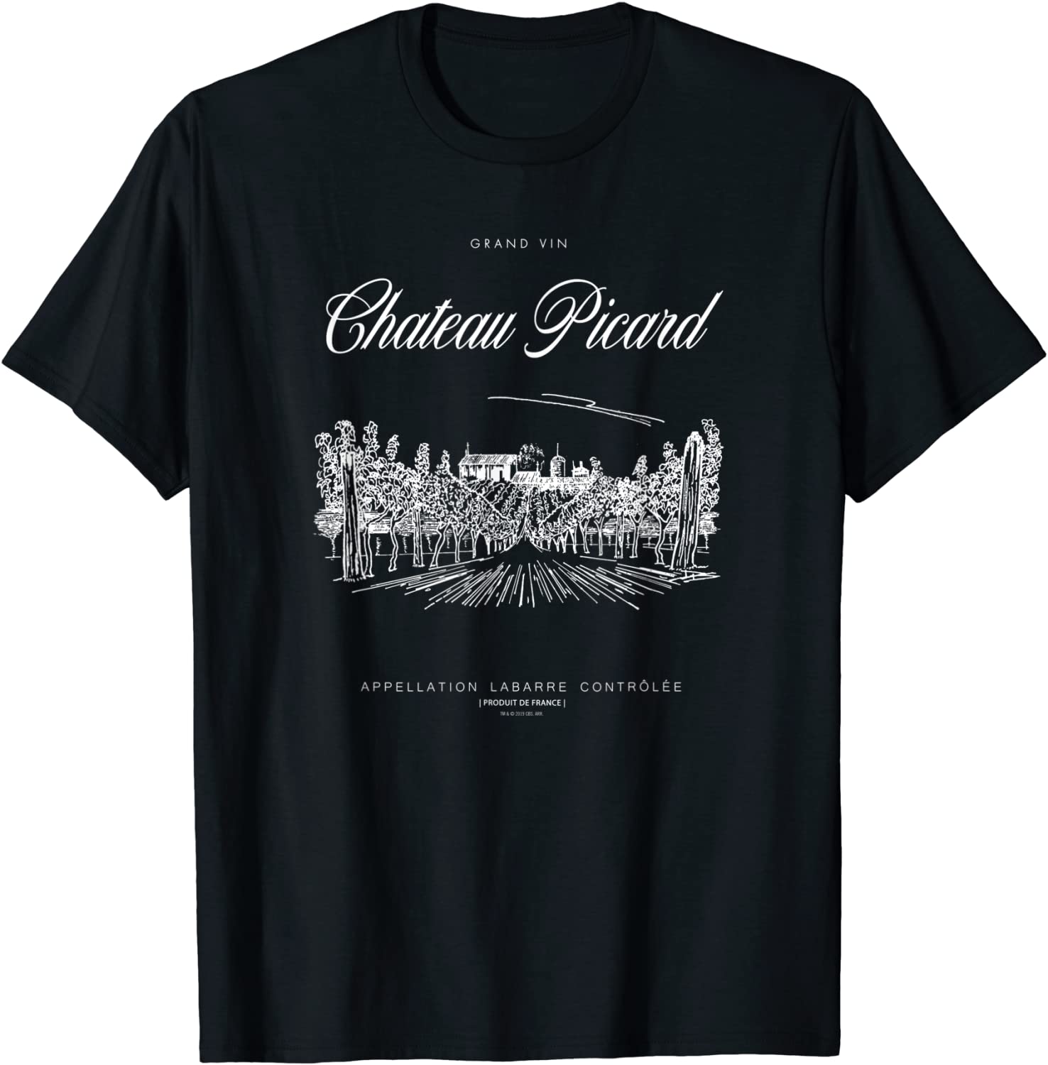Star Trek Picard Chateau Picard T-Shirt