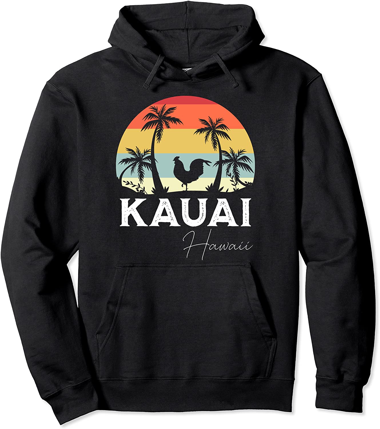 Kauai Hawaii Chicken Lover Souvenir Pullover Hoodie