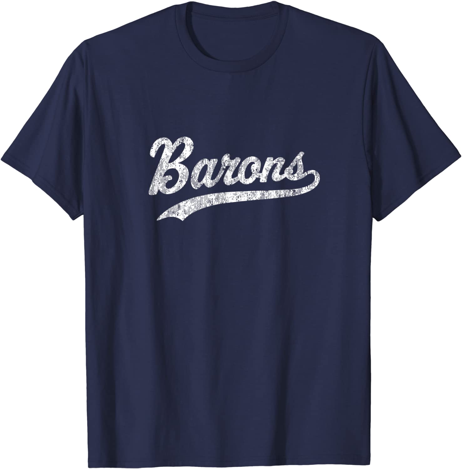 Barons T Shirt Vintage Sports Name Tee Design