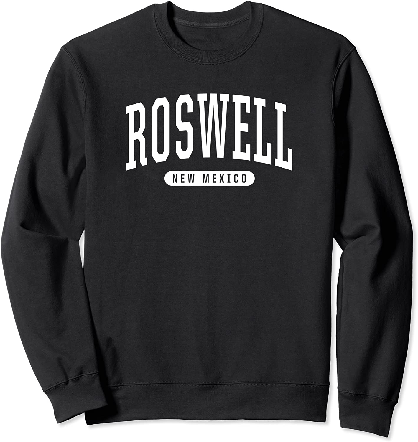 College Style Roswell New Mexico Souvenir Gift Sweatshirt