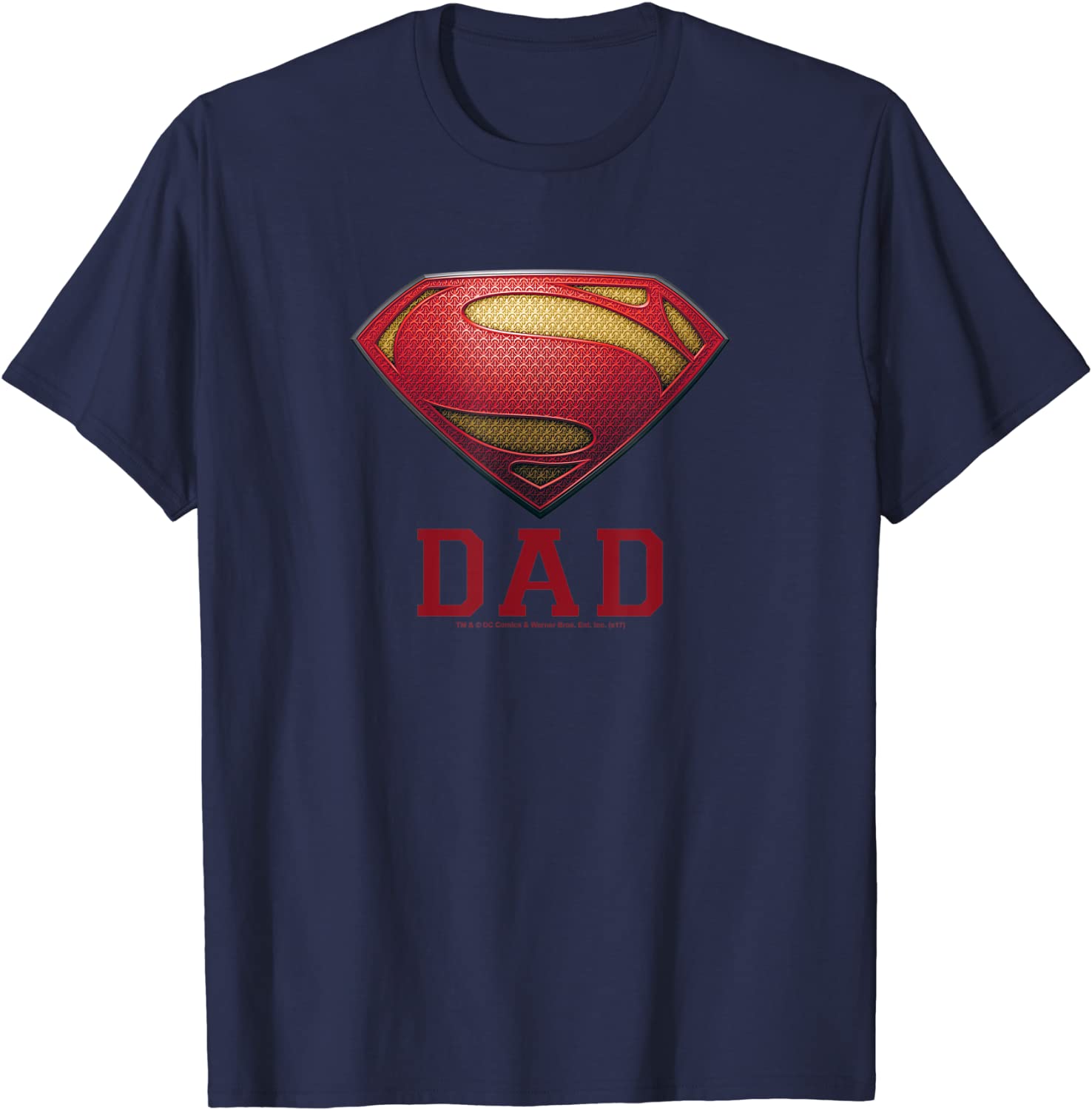 Superman Man of Steel Dad of Steel T-Shirt