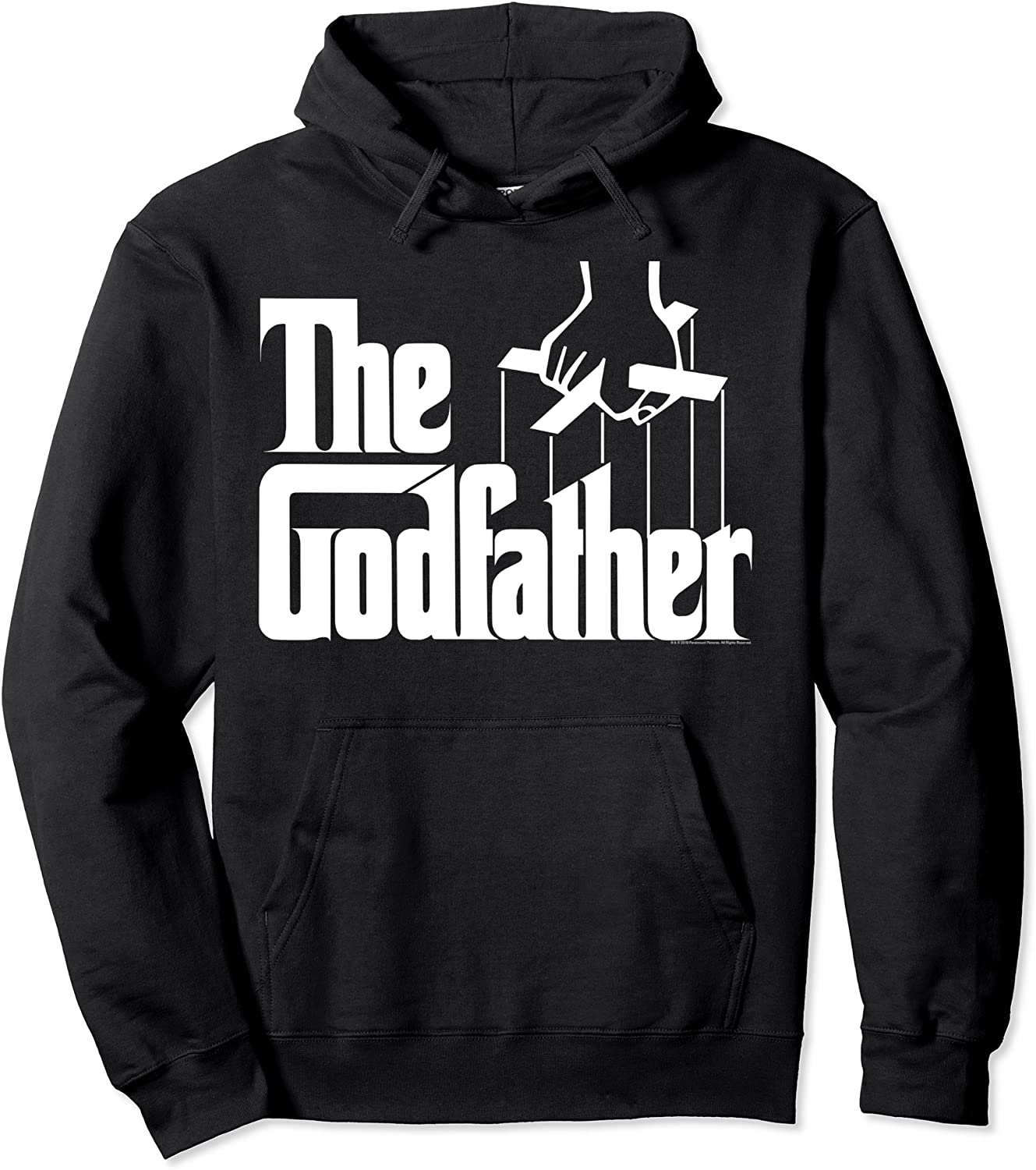 The Godfather Original White Title Logo Pullover Hoodie
