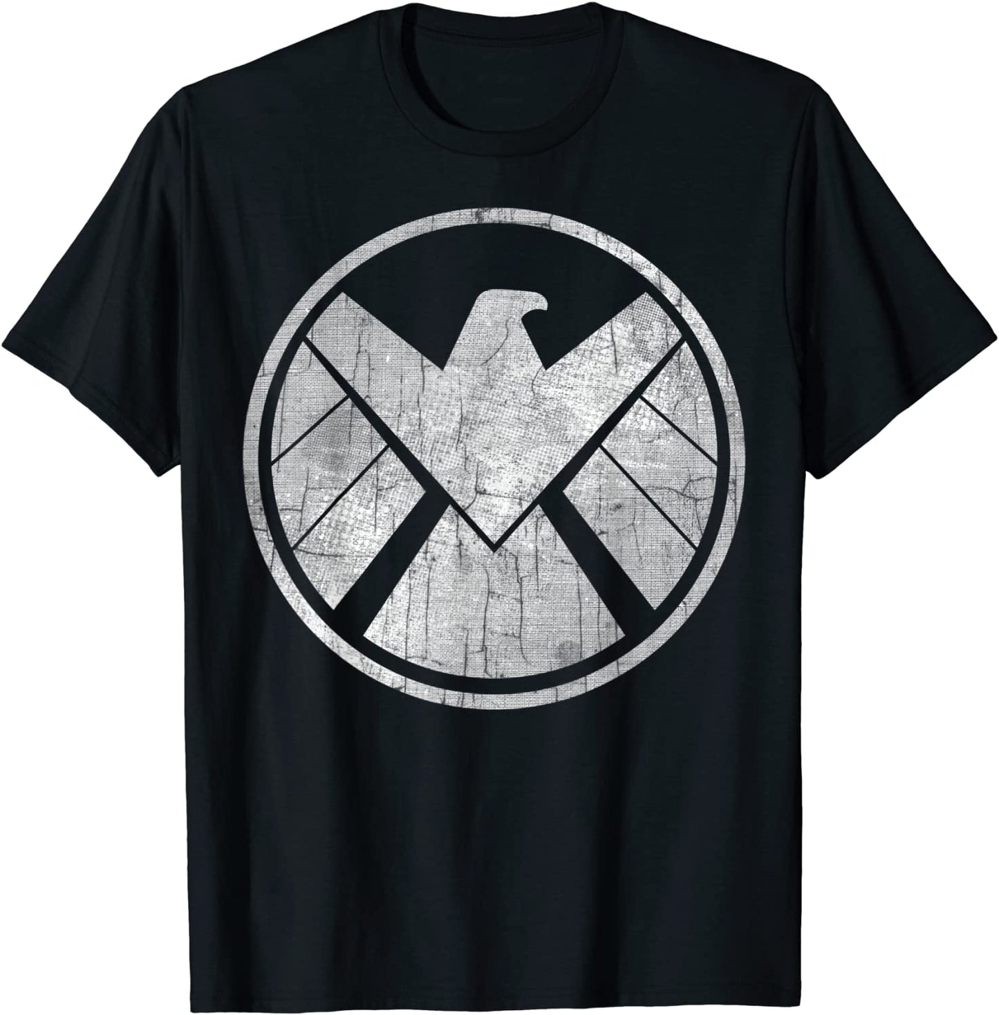 Marvel Agents of SHIELD Grungy Logo Vintage T-Shirt T-Shirt