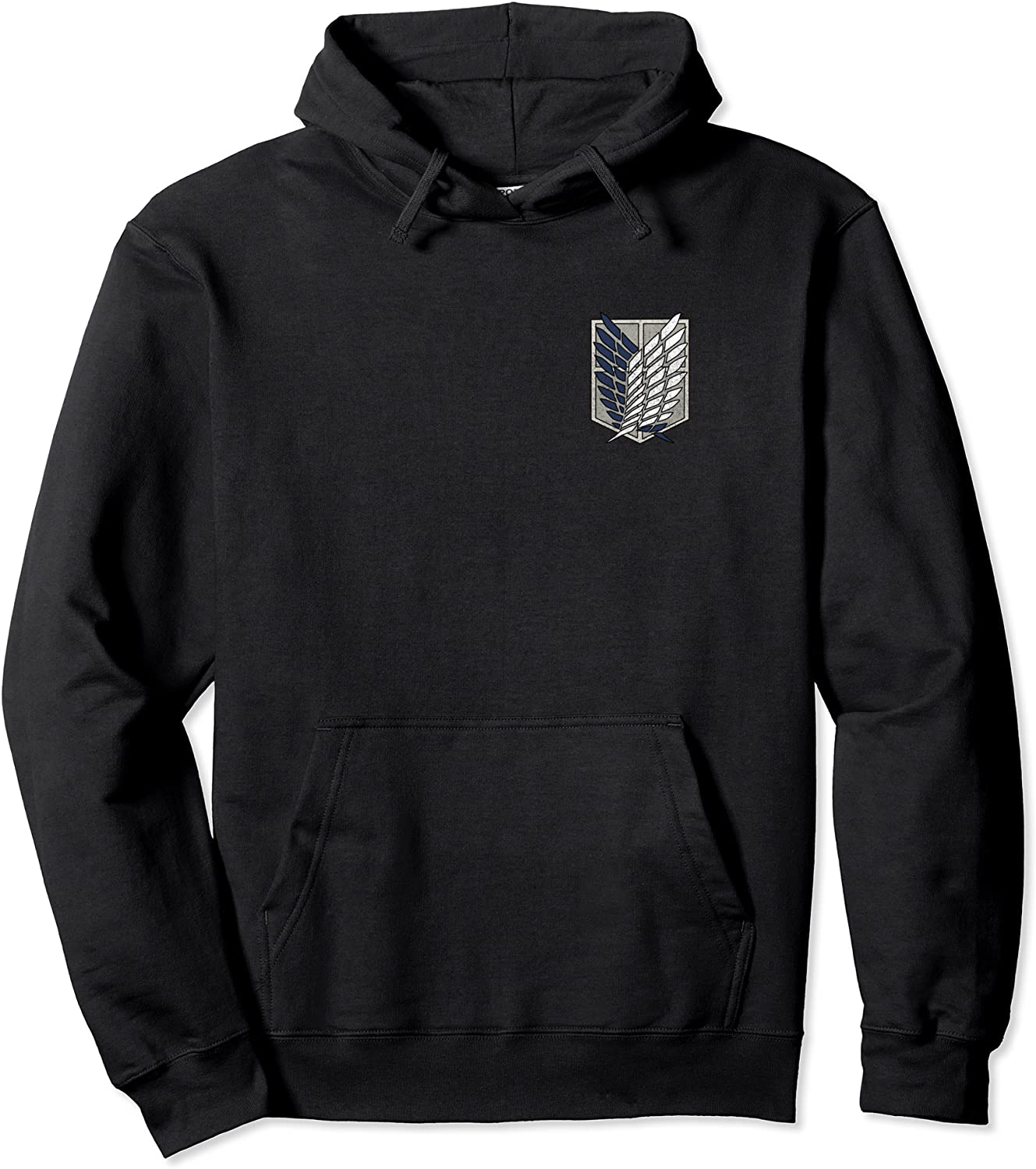 Attack on Titan Season 3 Scout Regiment Distress Pullover Hoodie