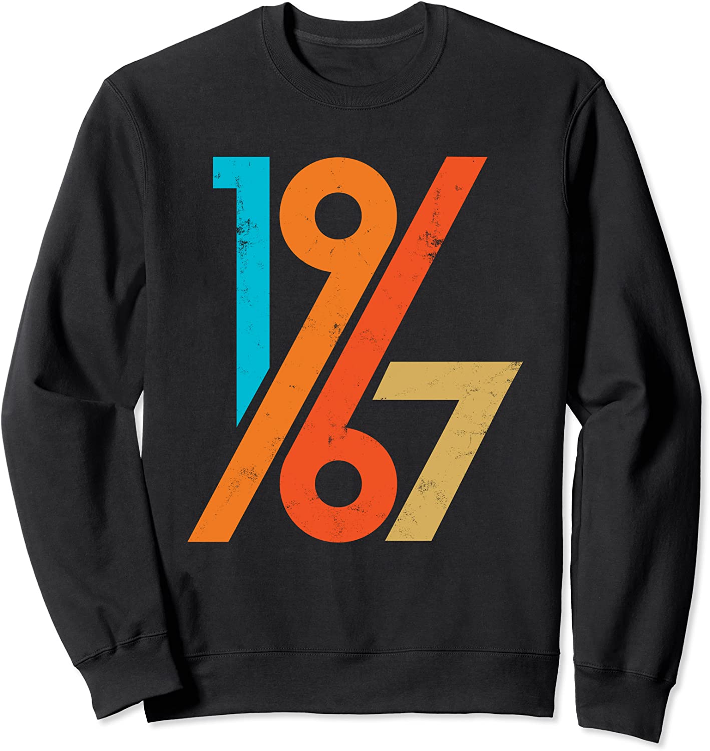 54th Birthday Vintage Retro 60s Style 1967 Sweatshirt