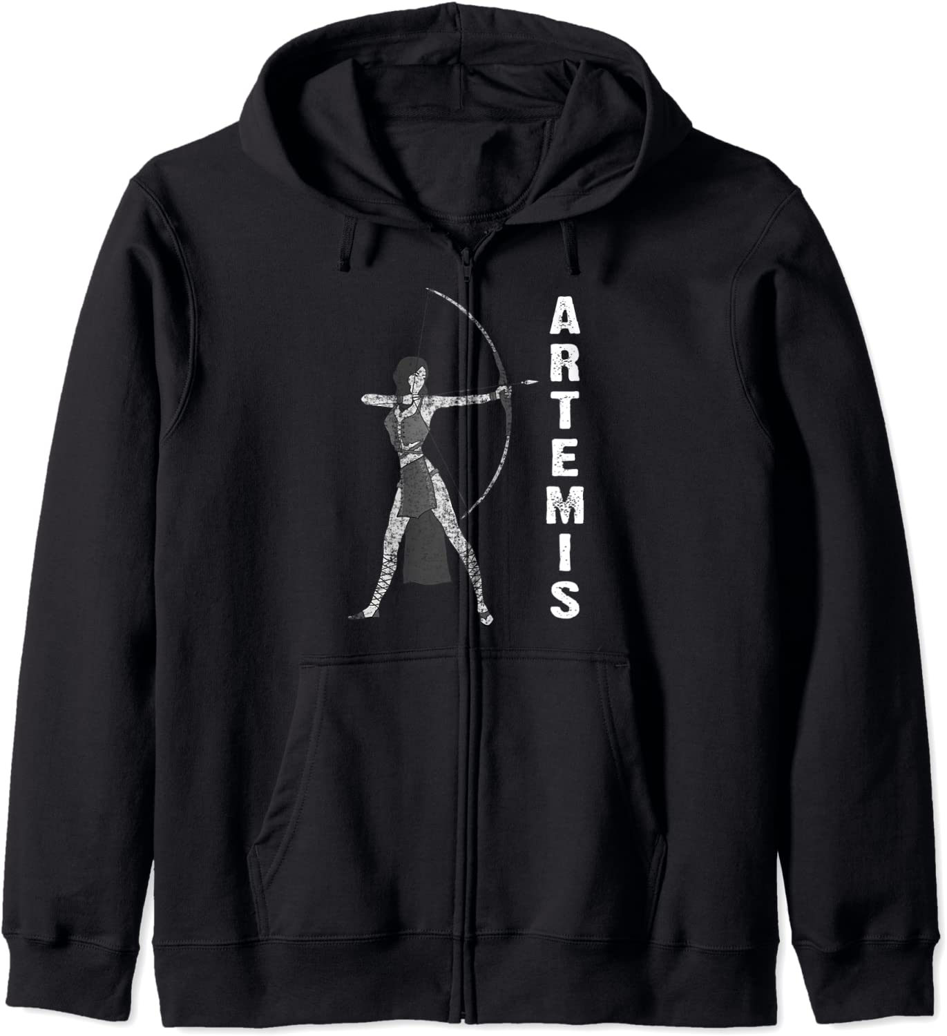 Artemis Goddess Of Hunting Greek Mythology Ancient Hunter Hoodie