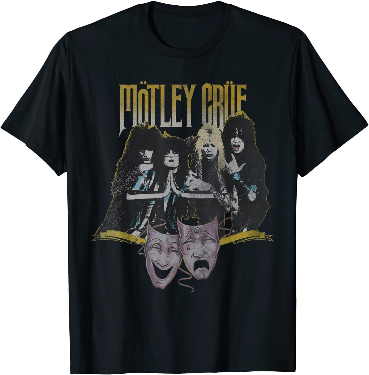 Mtley Cre - Theatre Vintage T-Shirt