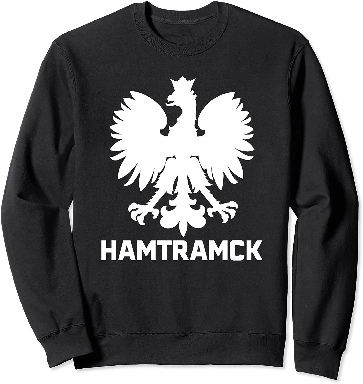 Hamtramck Michigan Polish Pride Area Code 313 Sweatshirt
