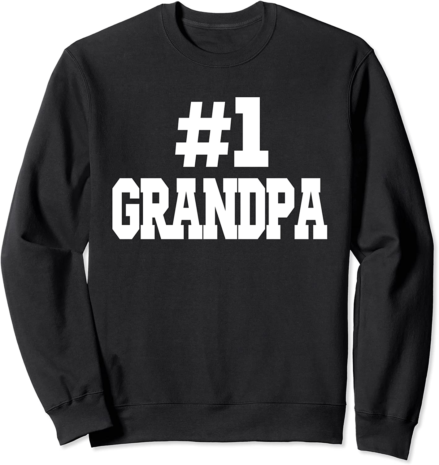 1 Grandpa Number one grandpa Sweatshirt