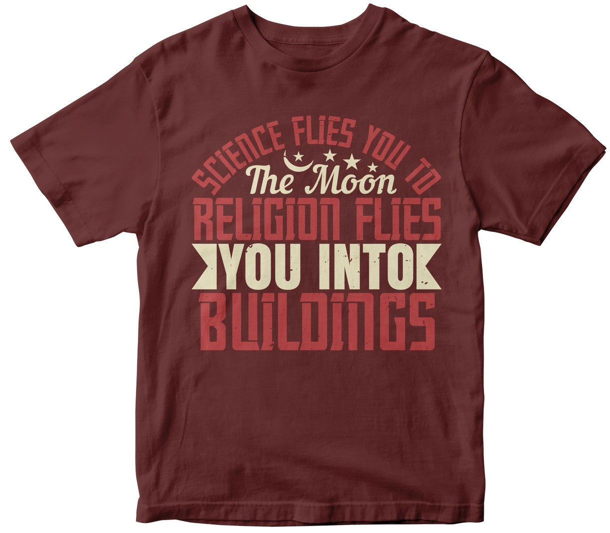 Science Flies You To The Moon. Religion Flies You Into Buildings01