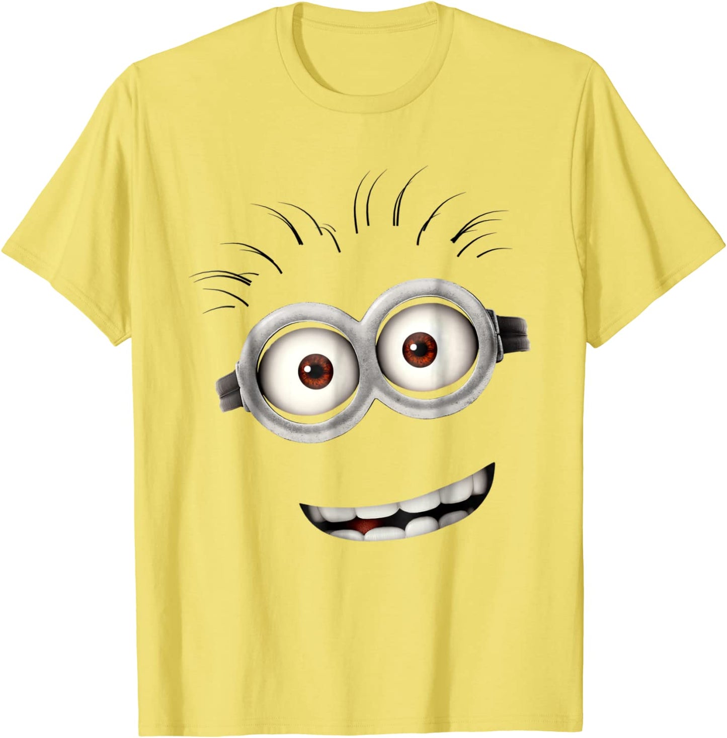 Despicable Me Minions Bob Smiling Face Graphic T-Shirt