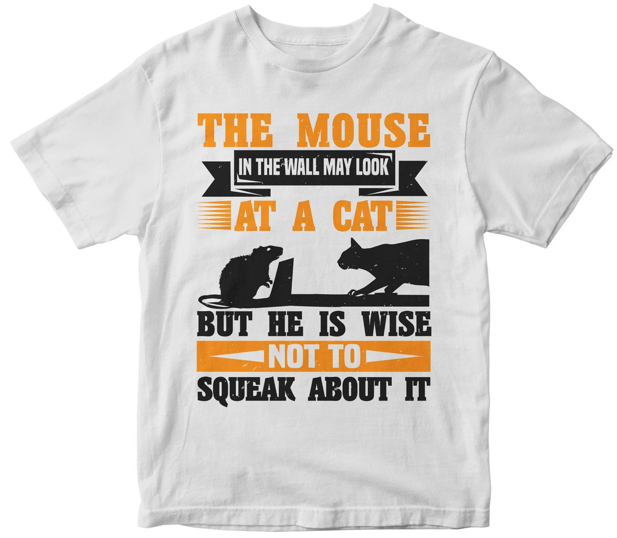 The Mouse In The Wall May Look At A Cat