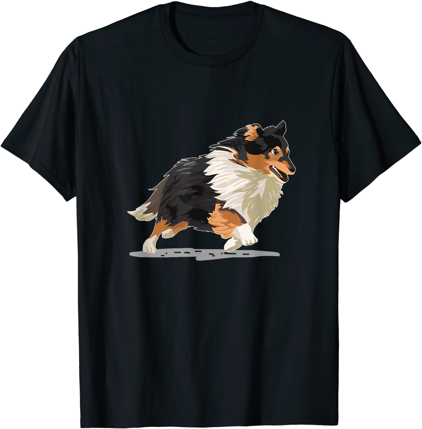 Cute Sheltie Shetland Sheepdog Agility Dog Sport T-Shirt T-Shirt