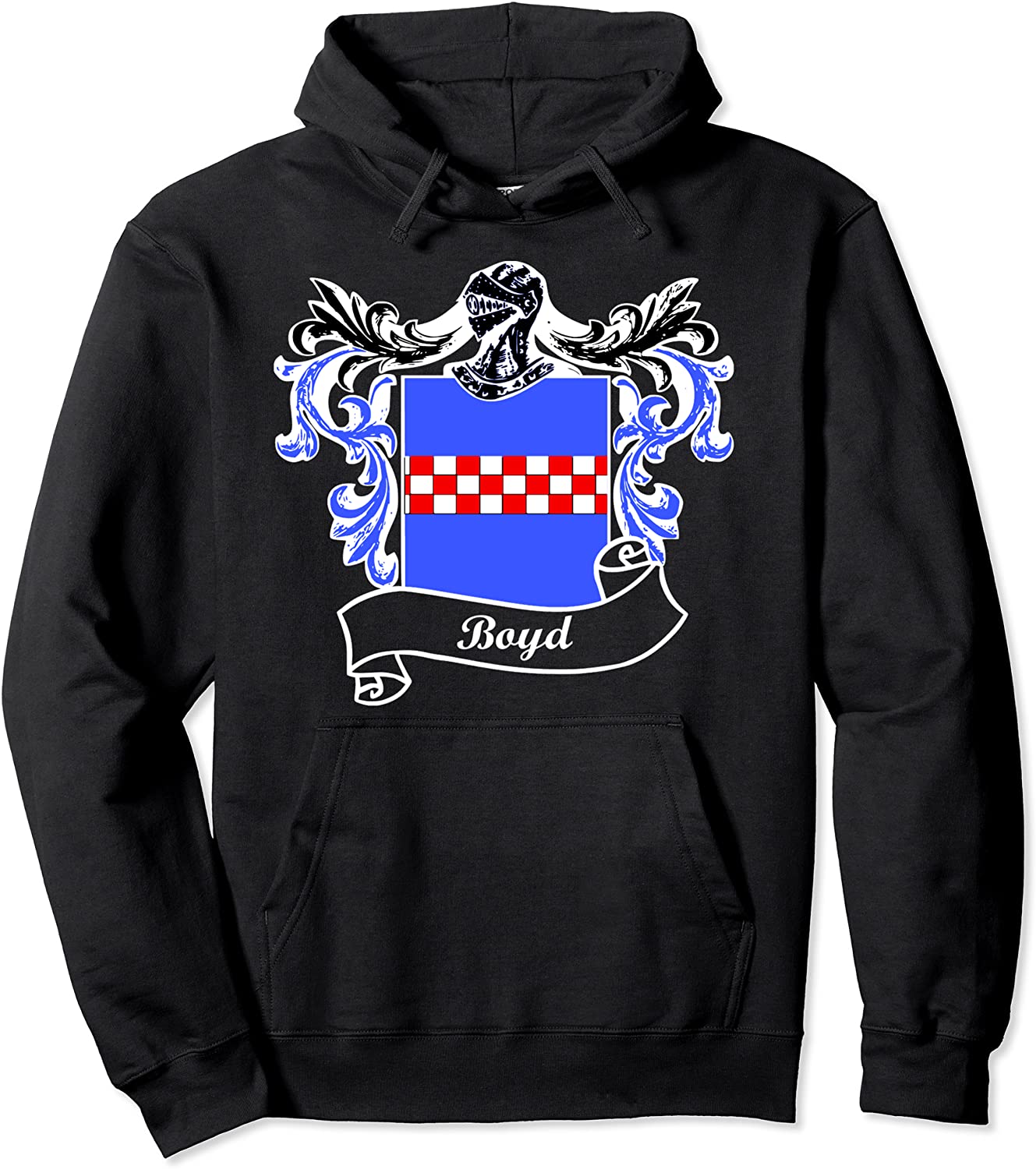 Boyd Coat of Arms surname last name family crest Pullover Hoodie