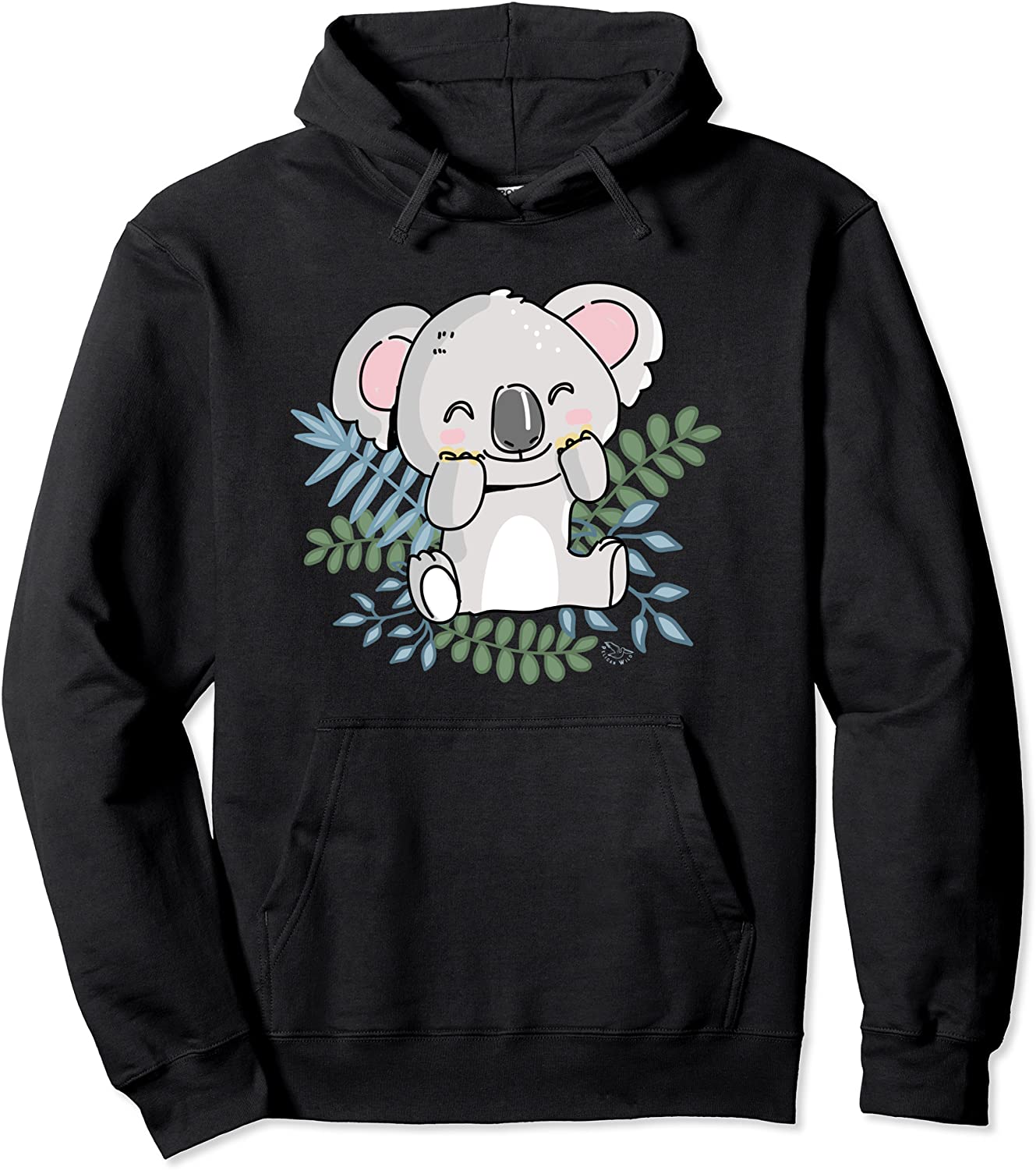 Cute Koala Bear Drawing Australian Gift Pullover Hoodie