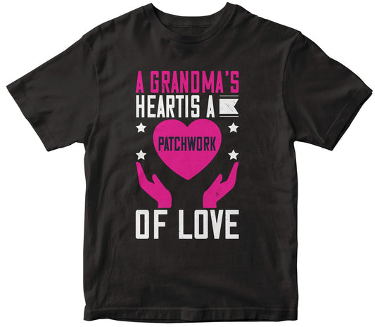 A Grandma’S Heart Is A Patchwork Of Love-0
